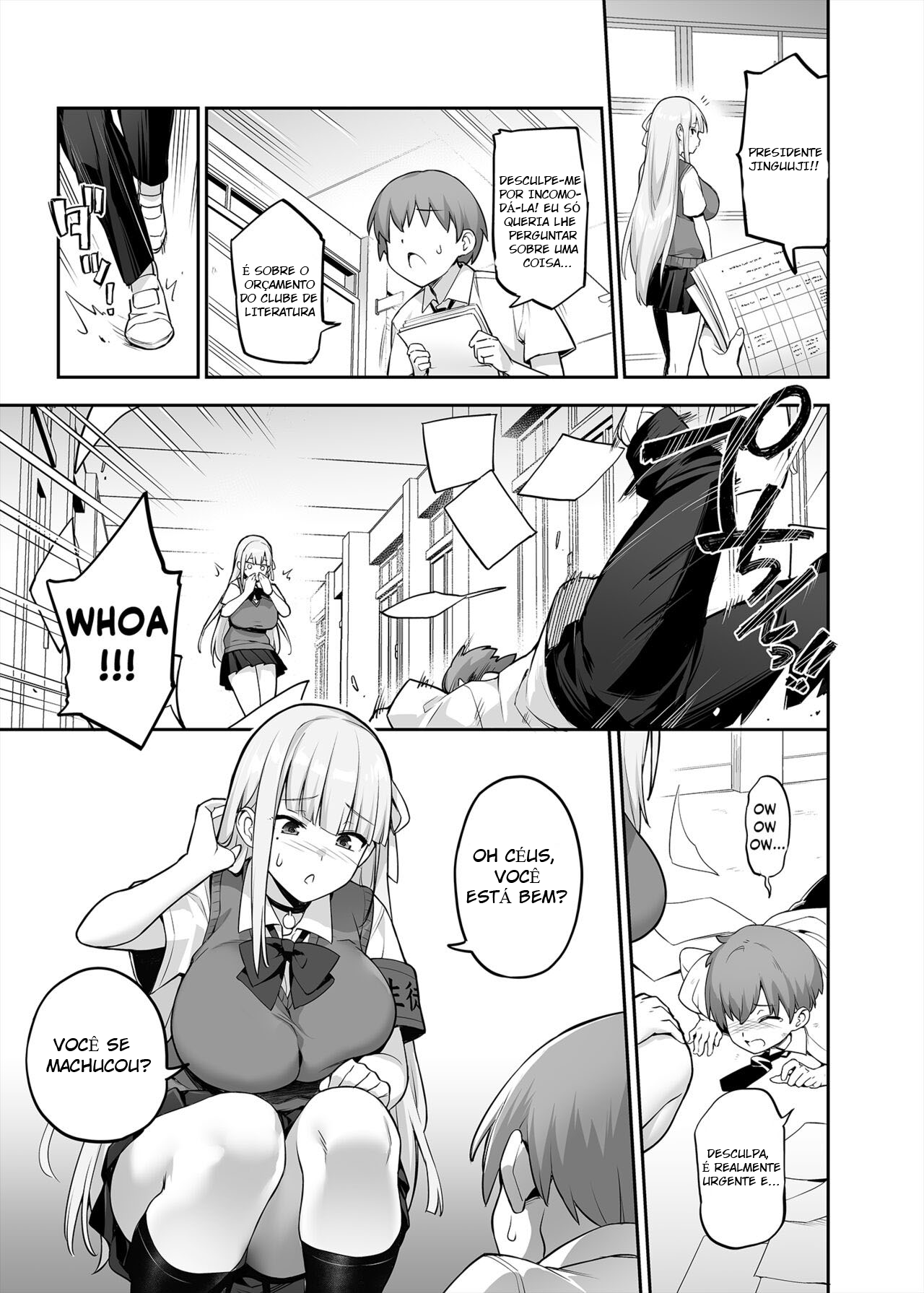 Akogare no Seitokaichou ga Kyonyuu Sugiru Ken - 6