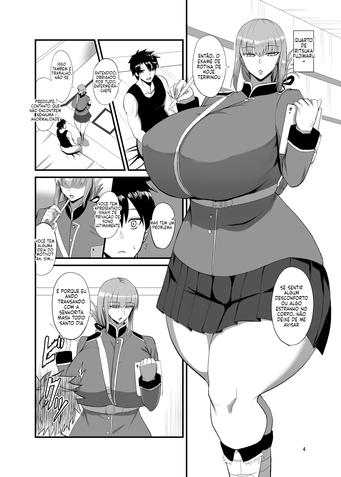 [Doujinshi] Pois bem, vamos começar o teste de função sexual desta noite. - 4