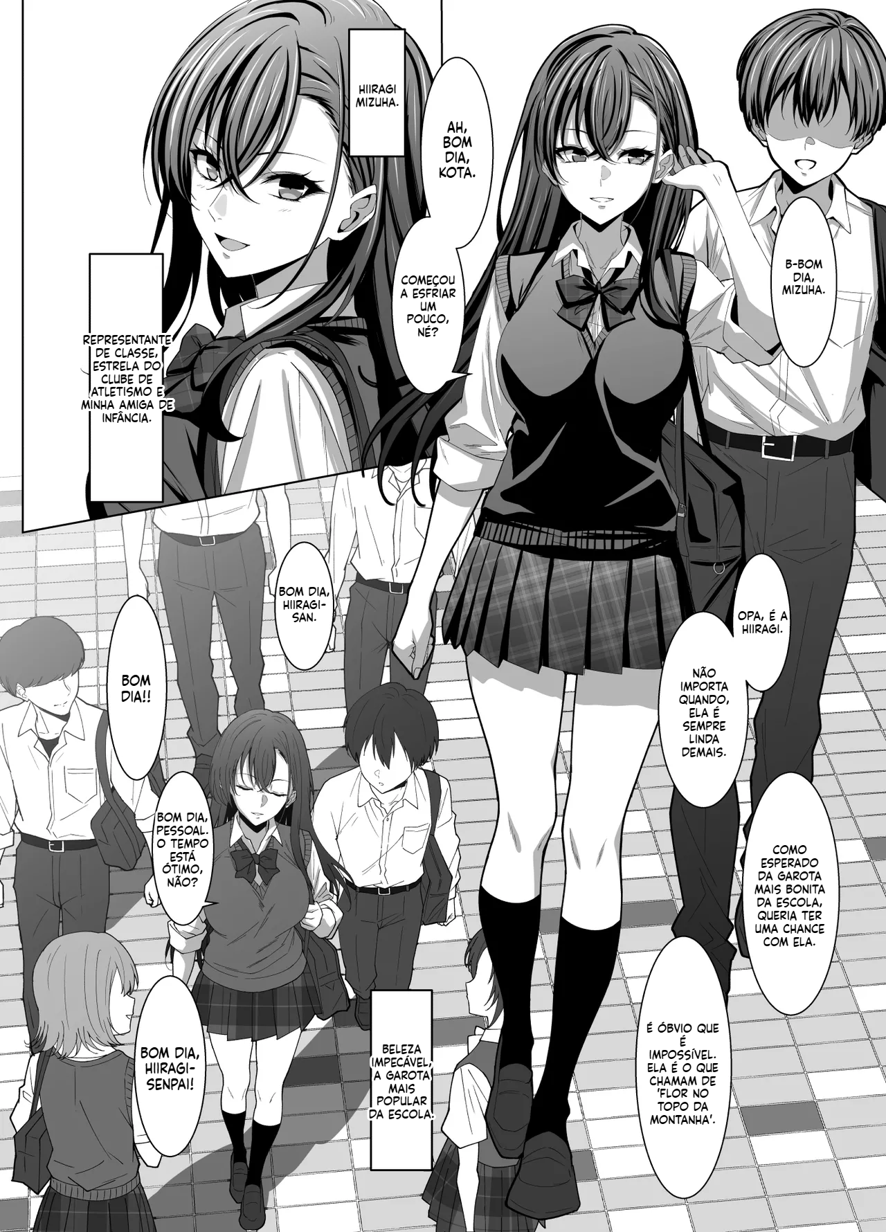 [Doujinshi] A Amiga de Infância é a Responsável pelo Serviço Sexual - 3