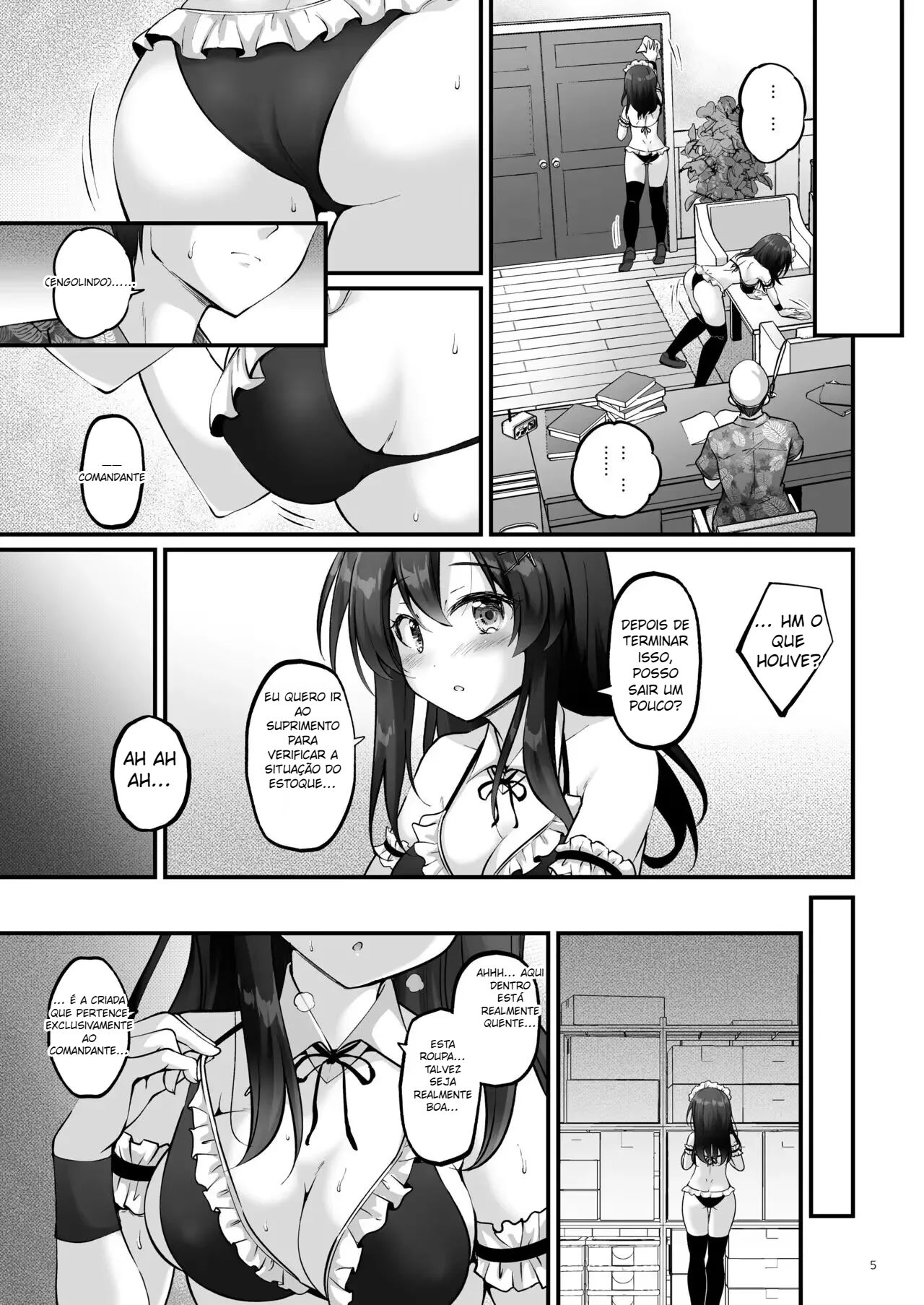 Maid in Oyashio (Kantai Collection -KanColle-) - 4