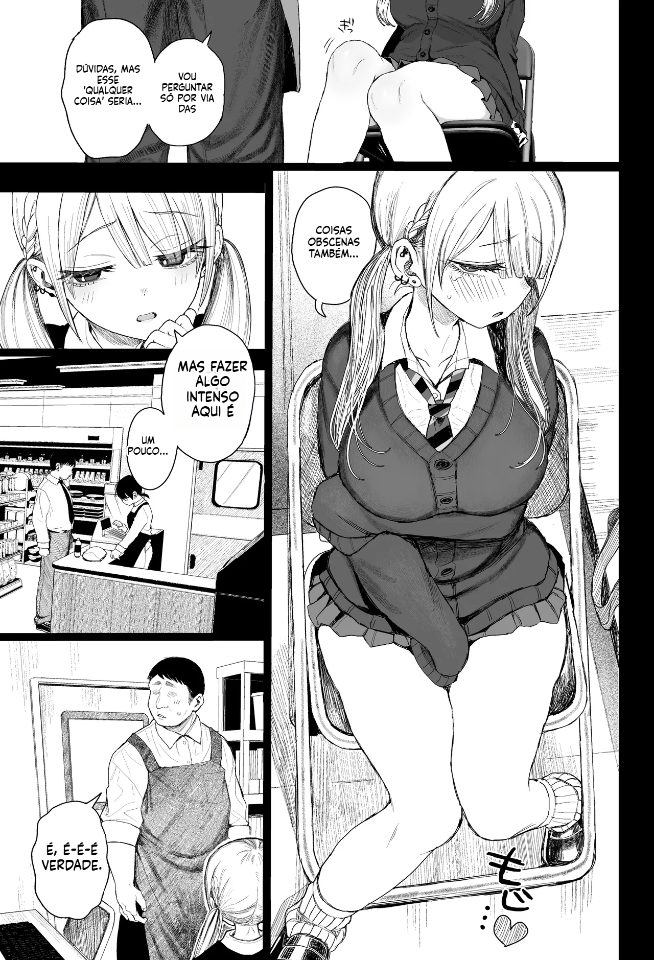 [Doujinshi] A Tentação da Gyaru Rebelde - 4