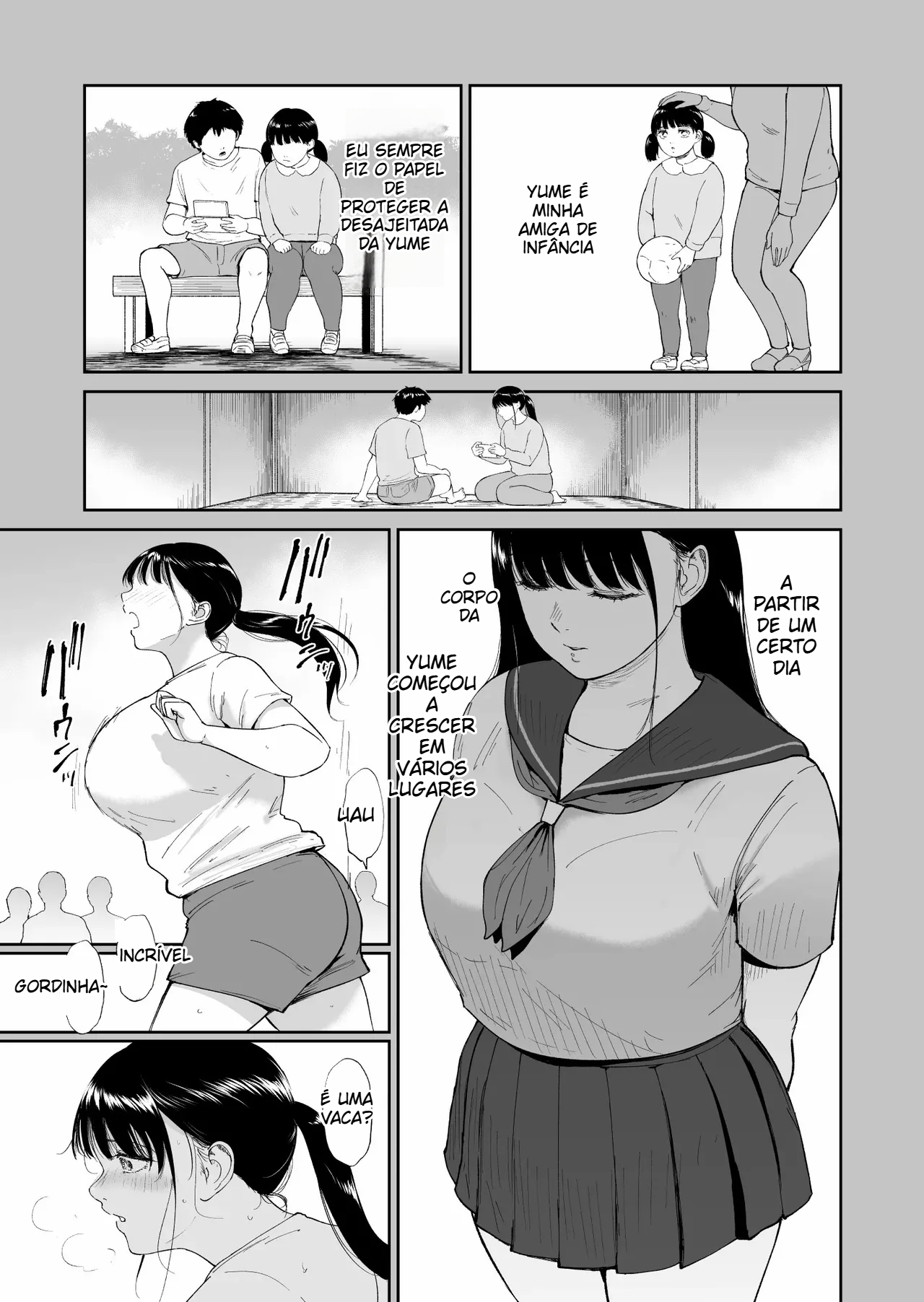 (Bifidus) Férias de verão com minha amiga peituda - 4