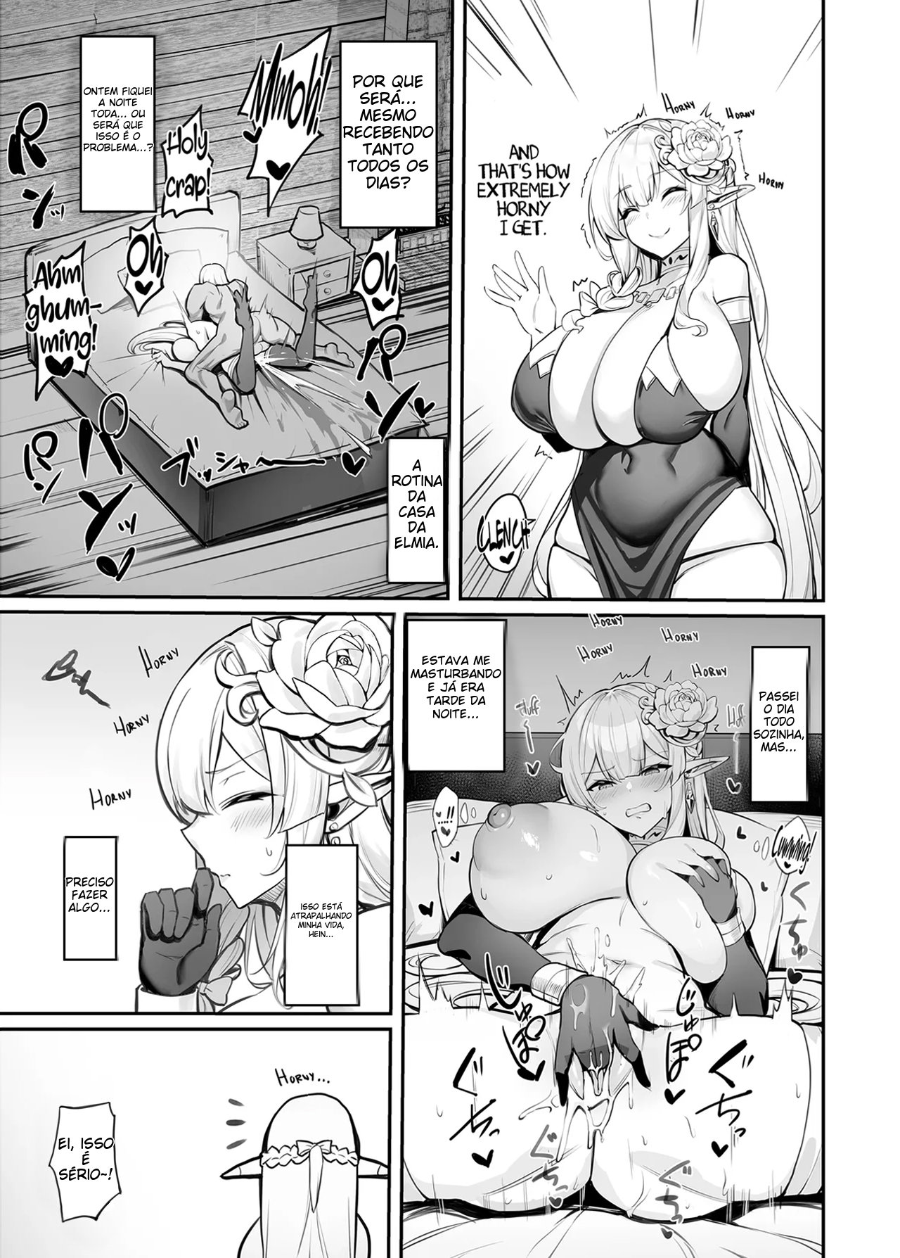 Hitozuma Elf wa Yokkyuu Fuman | The Elf Wife is Pent Up - 5