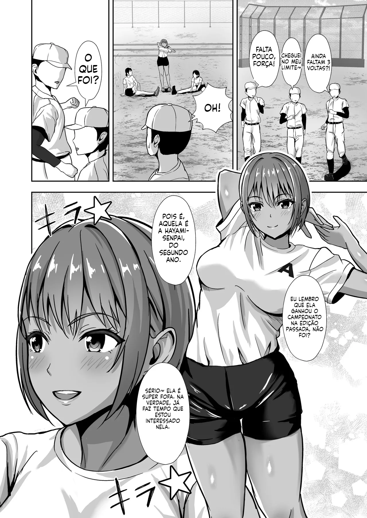 [Doujinshi] Mesmo com namorada… Acabei cedendo à sedução da minha irmã postiça, atleta e insatisfeita – Vol. 1 - 3