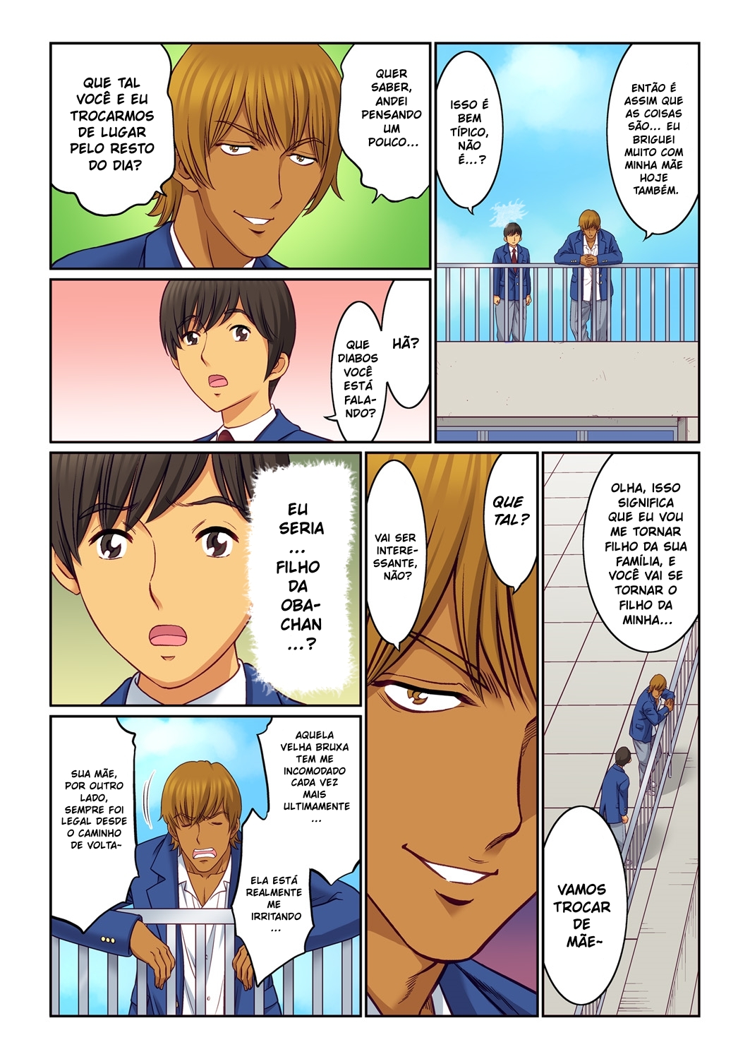 Hahaoya Swap – Omae no Kaa-chan Ore no Mono 1 - 7