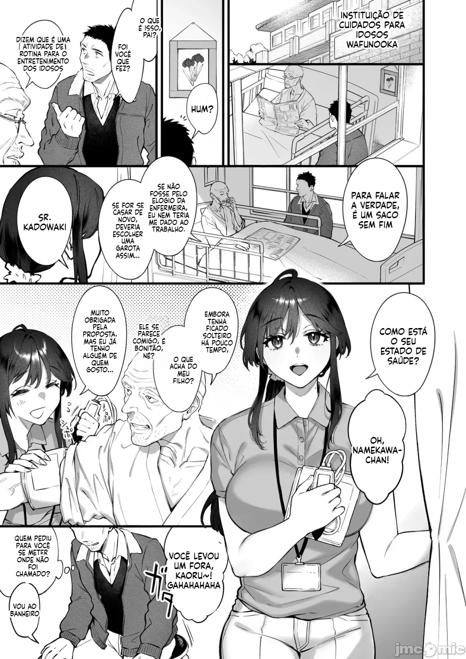 [Doujinshi] Brigue Comigo, Depois Me Perdoe – O Motivo de a Cuidadora Gentil Gostar Tanto de Homens Mais Velhos - 2