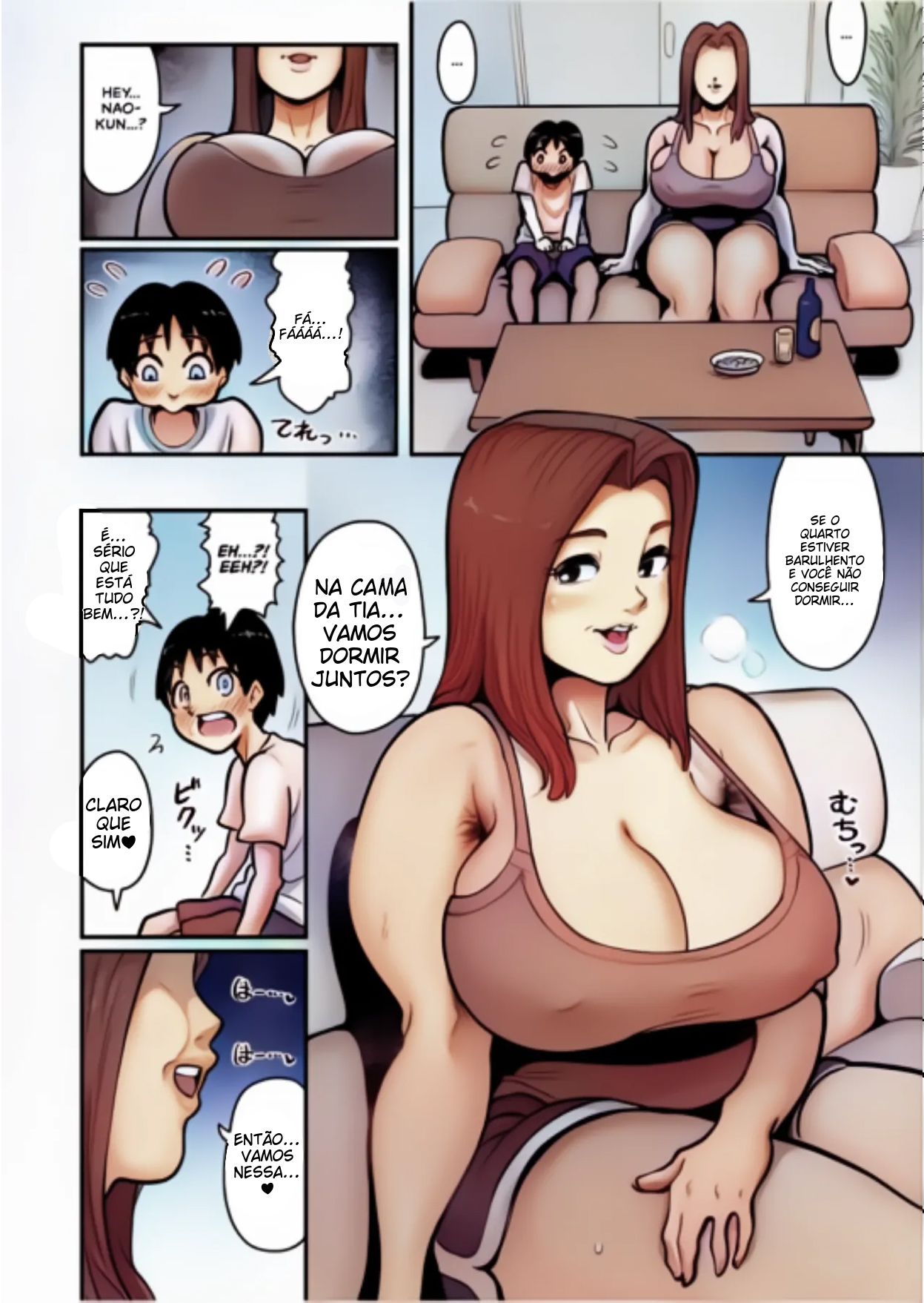 Extremely Busty Aunt Mates With Relative’s Kid - 7