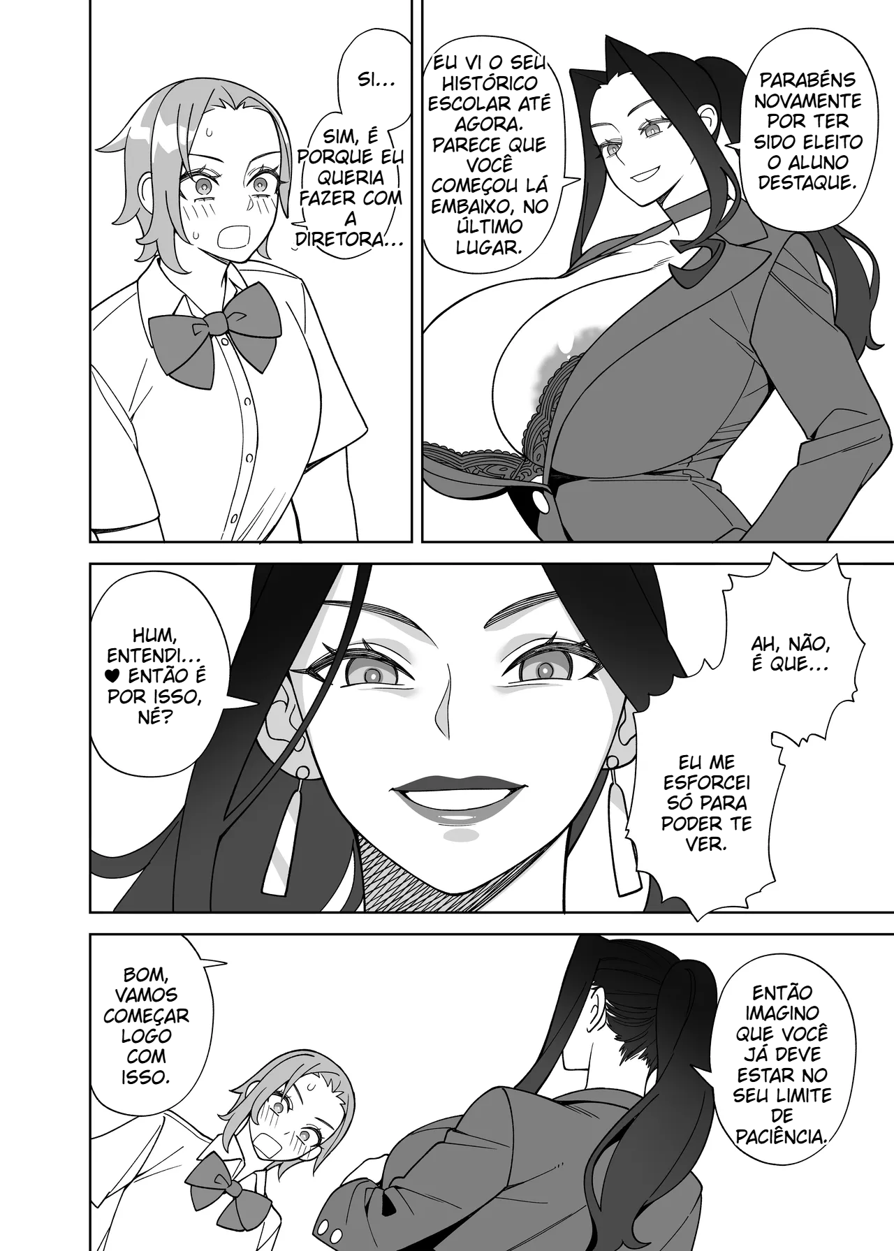 Sexo de recompensa da beleza de seios grandes - 5