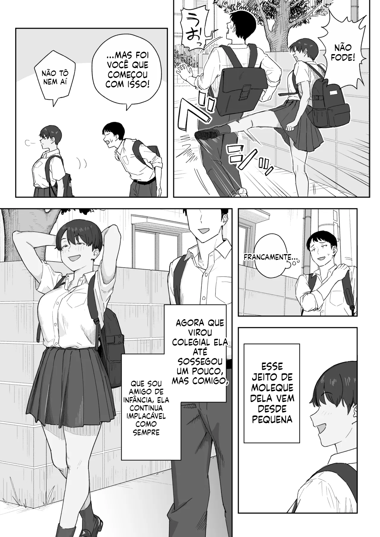 [Doujinshi] Até Minha Amiga de Infância Masculina se Tornou uma Mulher - 4