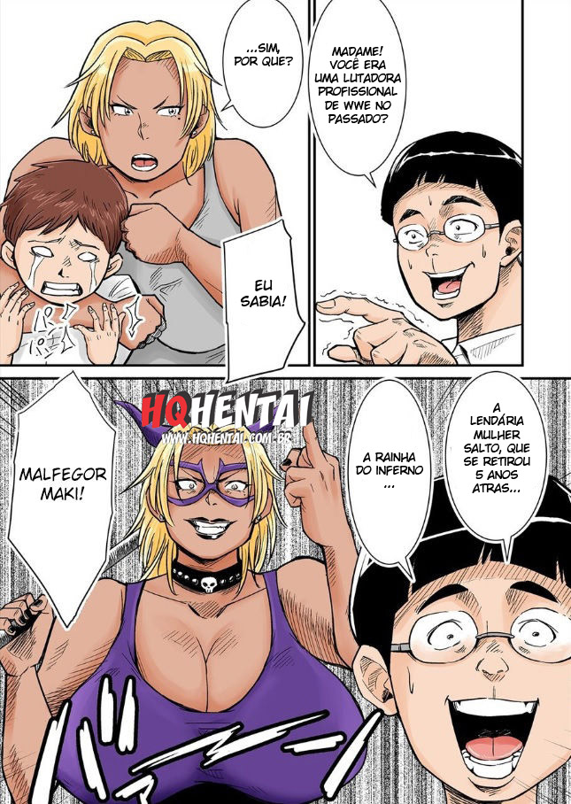 Moto Joshi Pro Kaa-chan VS Megane-kun - 4