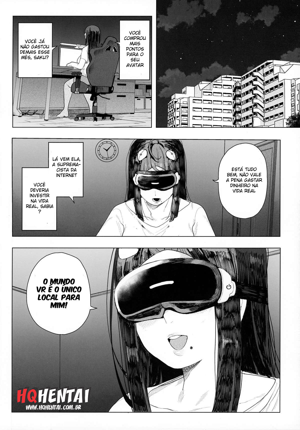 Denno Kanki – Kasou Kuukan de Ochiru Shoujo | Princesa Cyberbrain – Uma garota que é fodida em realidade virtual - 4