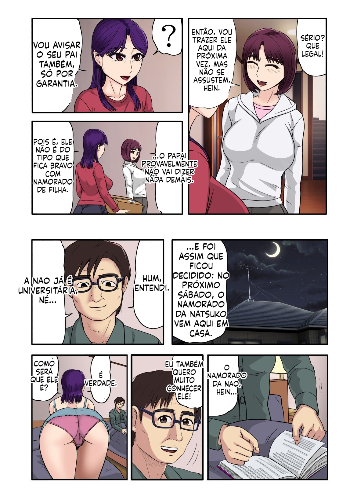 [Doujinshi] Namorado negro da minha filha, acabou desejando o corpo da sogra casada - 6