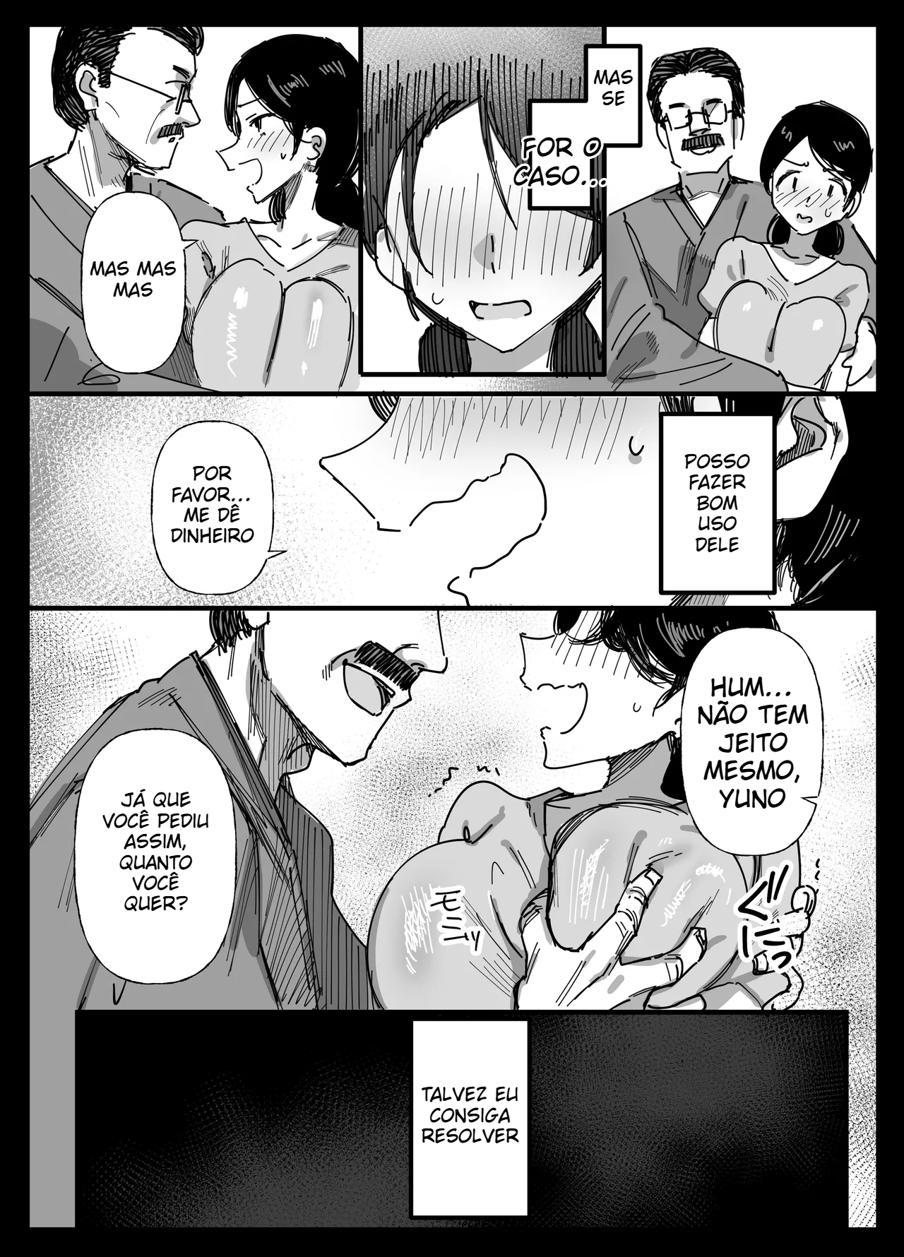 Pagando as dívidas do marido com sexo - 5
