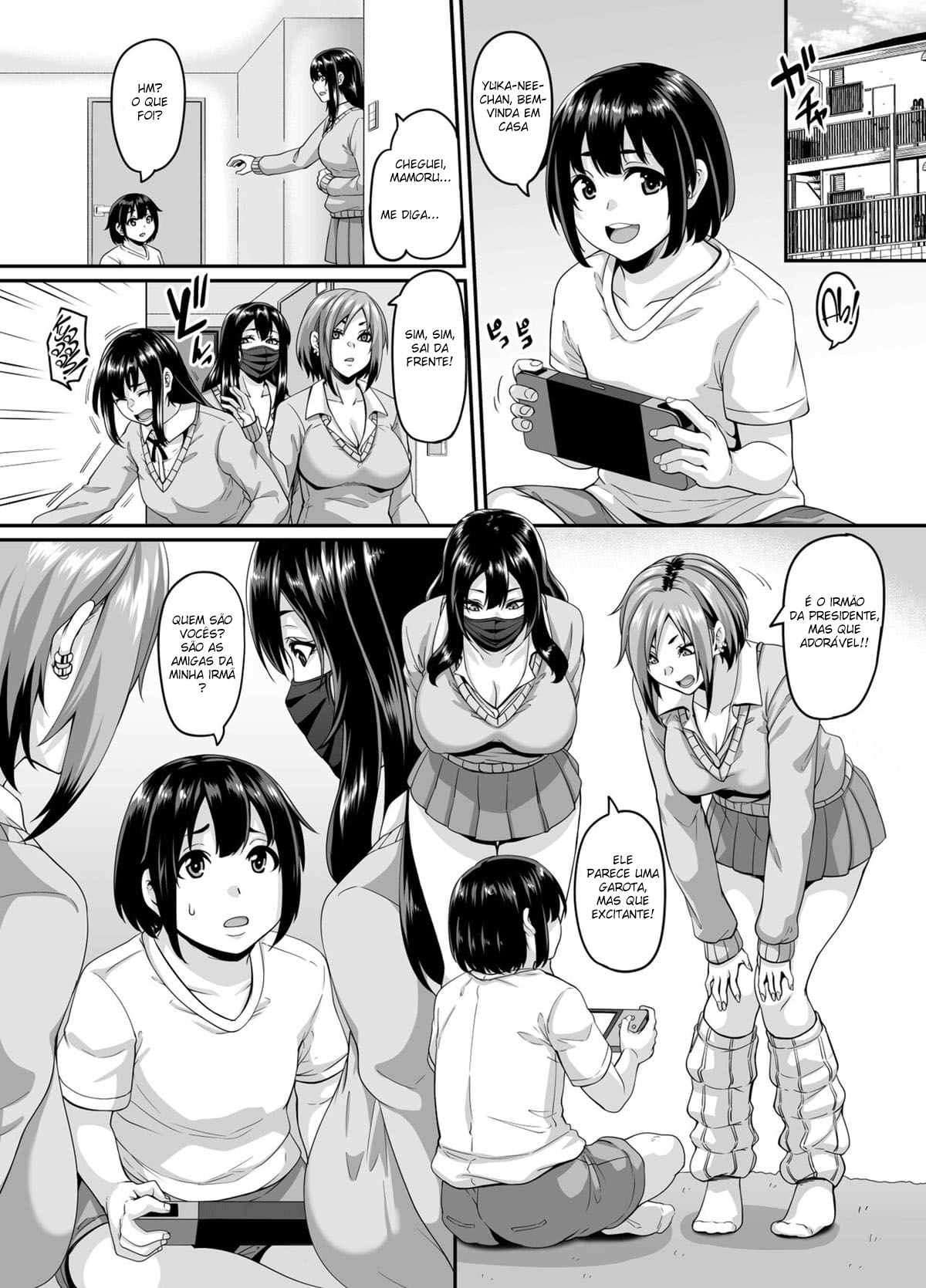 Papakatsu Bitch no Atashi-ra ga Anta no Otouto o Katte Mesuiki Yarichin-kun ni Shite Kawaigatte Ageru - 3