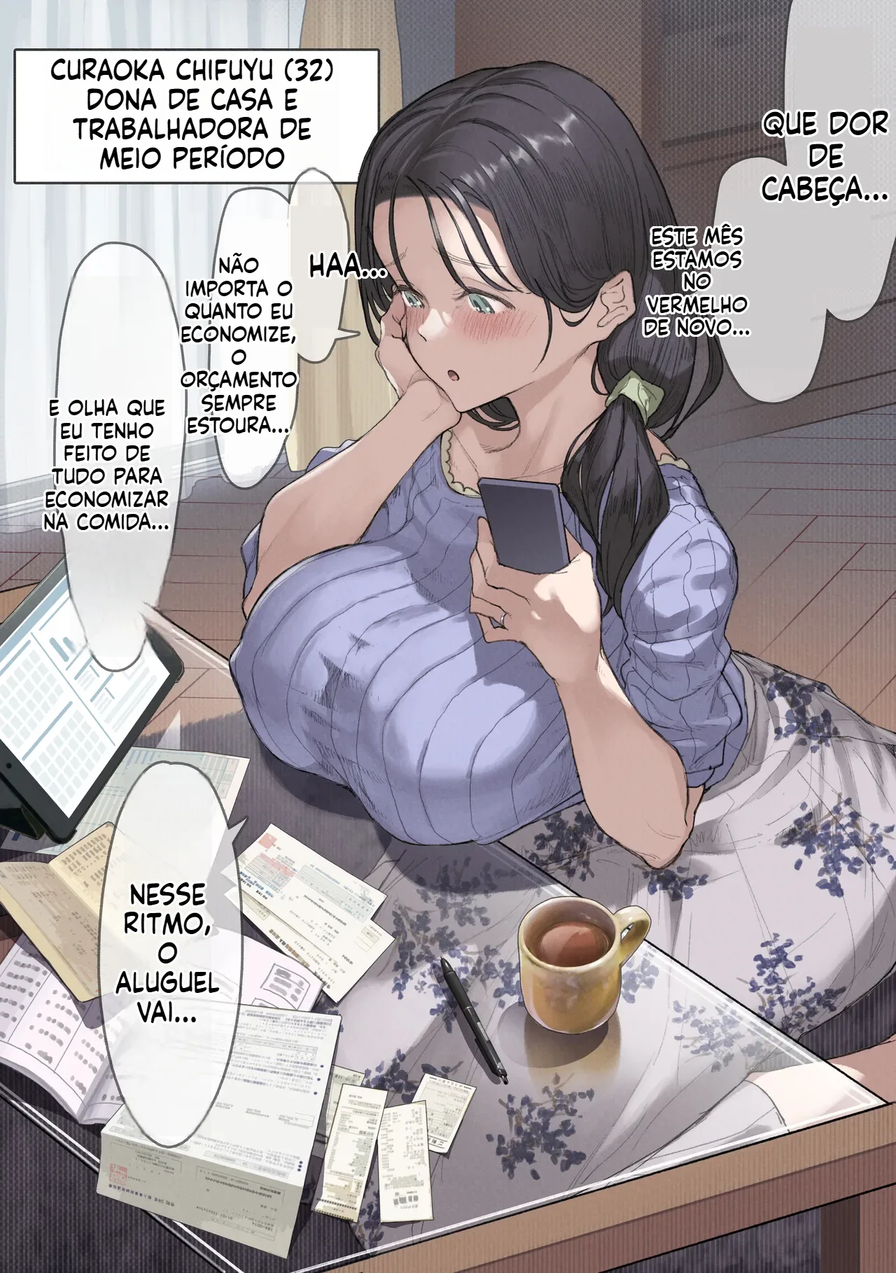 [Doujinshi] Me tornei amante do meu senhorio pelas costas do meu marido. - 2