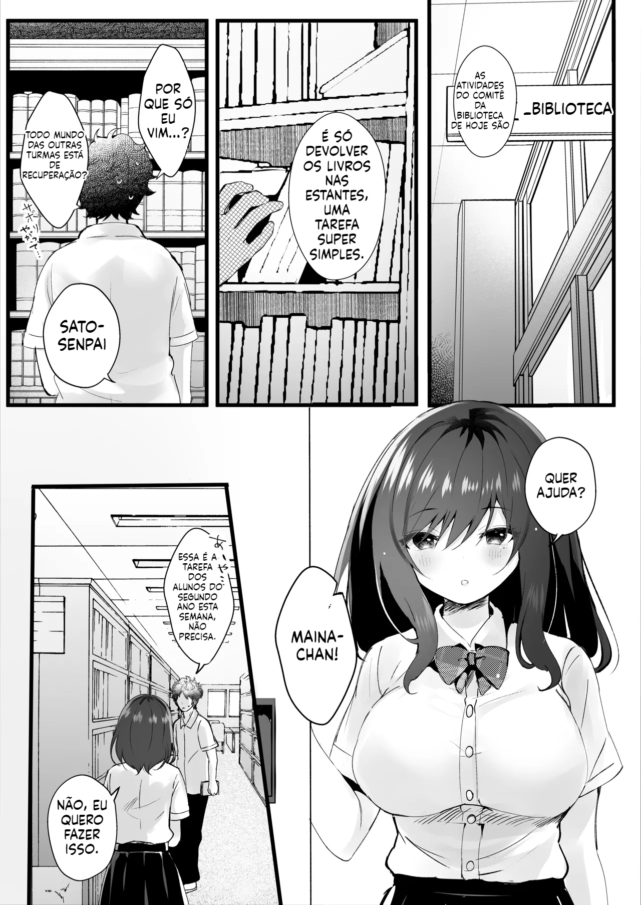 [Doujinshi] Porque Eu Queria Ser a Namorada do Senpai - 2