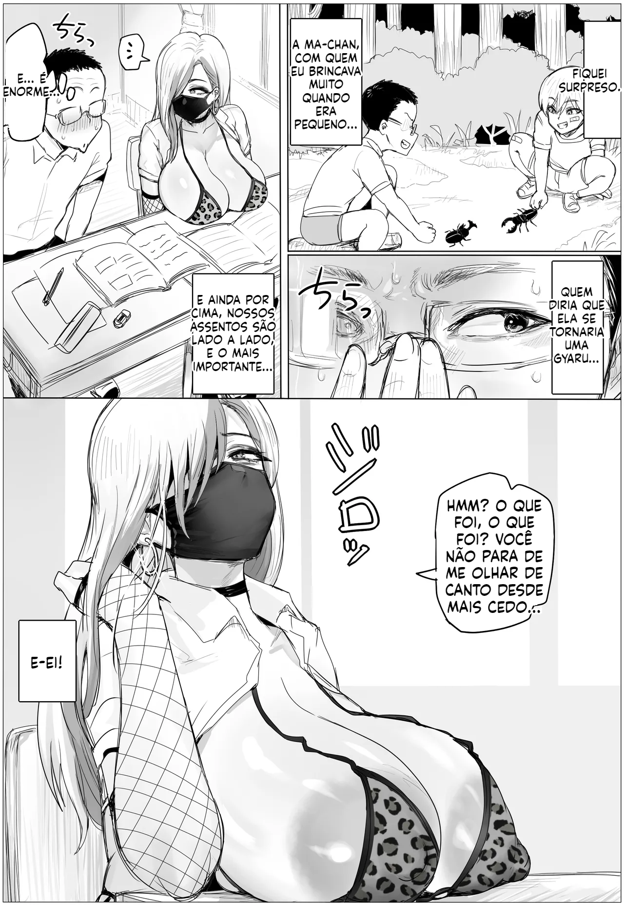 [Doujinshi] Reencontrei Minha Amiga de Infância Depois de Muito Tempo… - 4