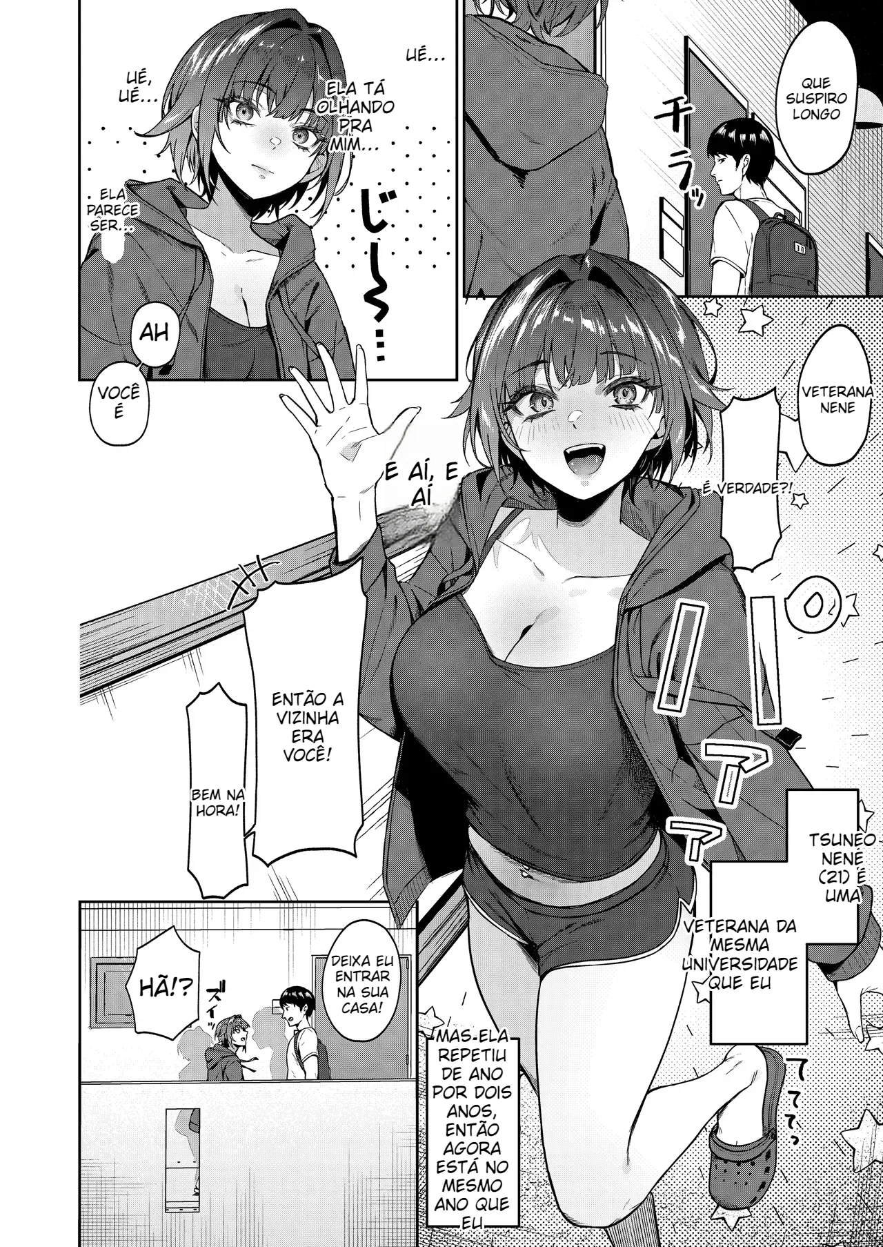 Veterena peituda viciada em sexo - 5