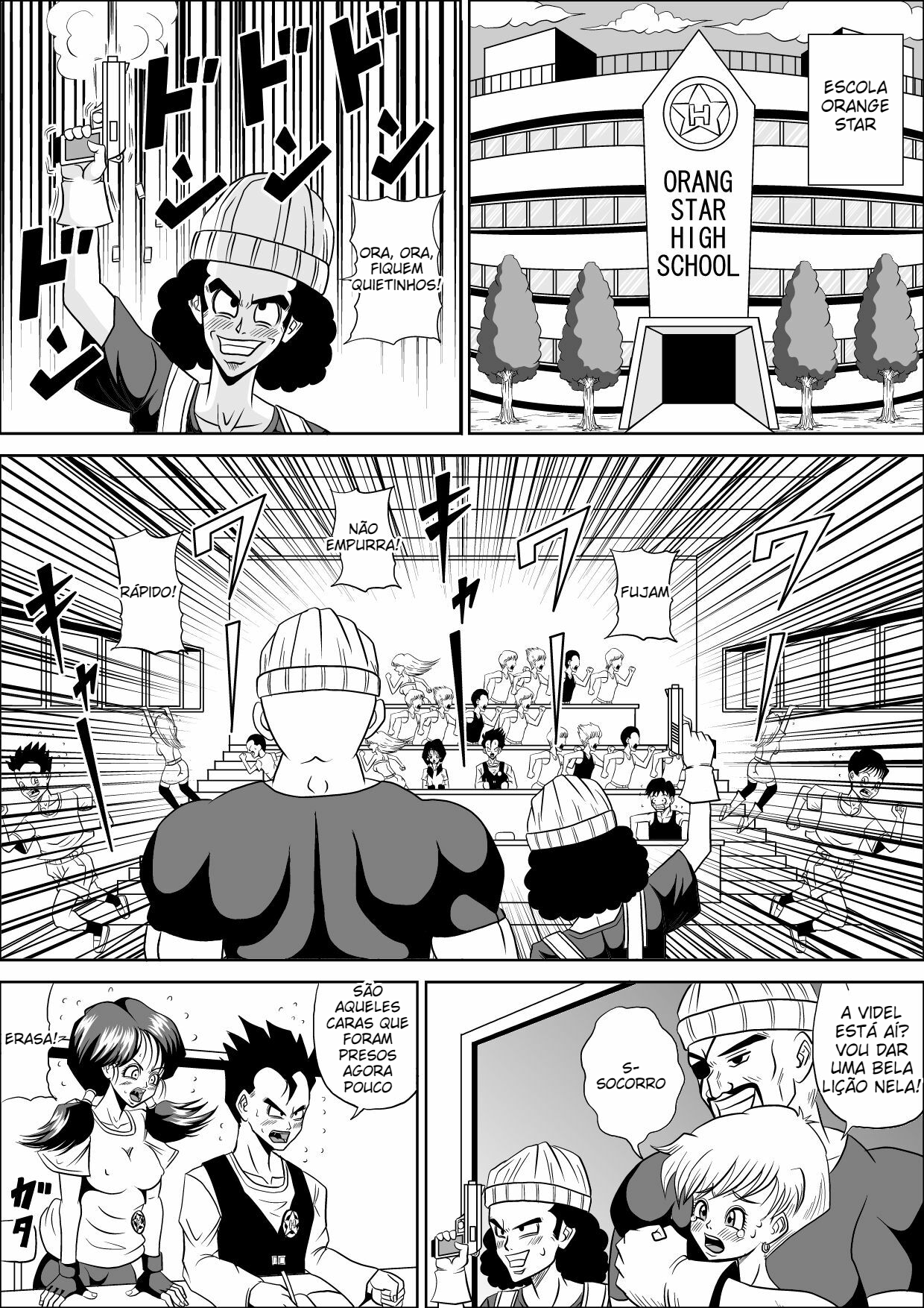 High school rape (Dragon Ball Z) - 3