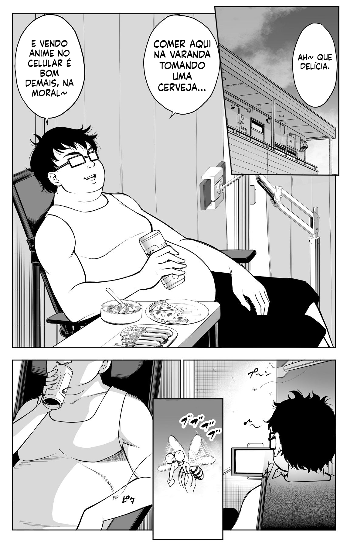 [Doujinshi] Consegui um pau que faz as mulheres gozarem loucamente…1 - 3
