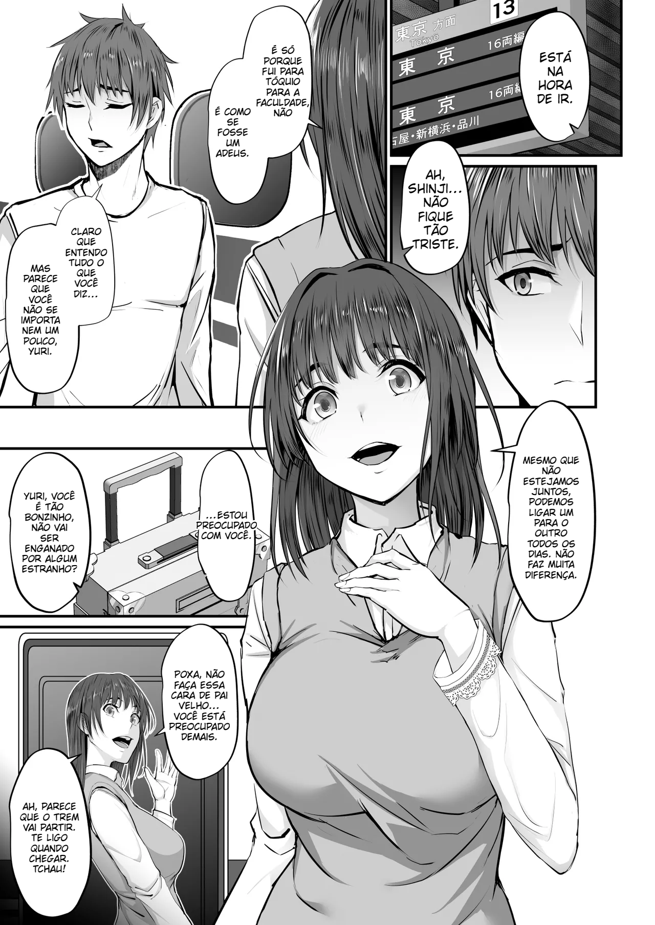 Fui pra Tóquio me tornei parceira sexual de um cara da cidade - 2