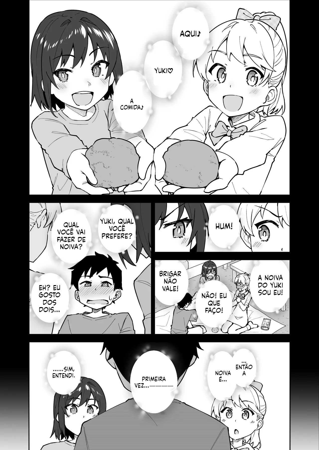 [Doujinshi] Cross My Heart — A Tsundere do Comitê Disciplinar e a Bela Intercambista Loira - 4
