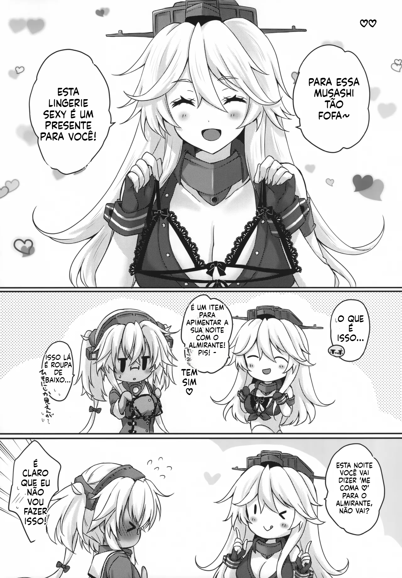[Doujinshi] Musashi-san se Apaixona no Dia dos Namorados (Kantai Collection -KanColle-) - 3