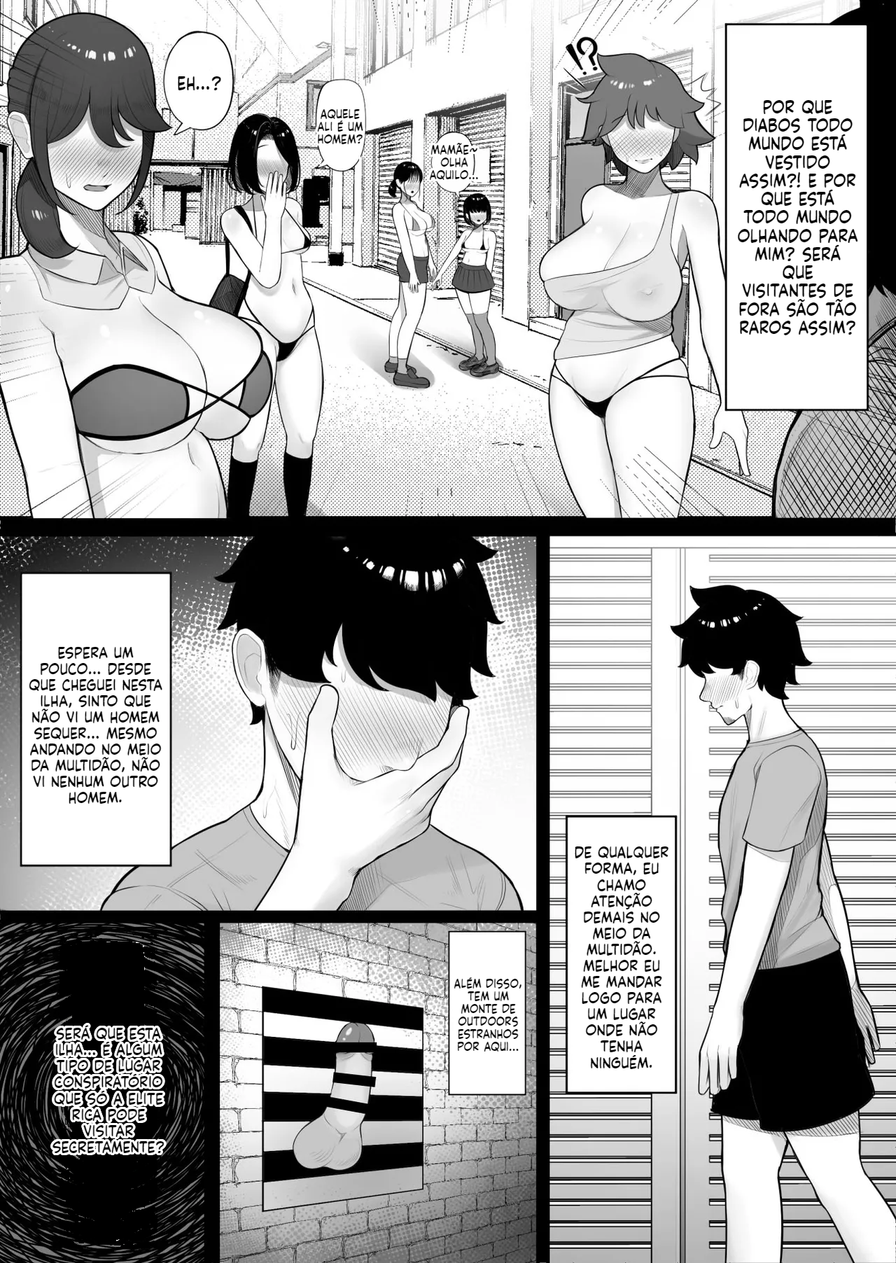 [Doujinshi] A história de como fui parar em uma ilha habitada apenas por mulheres. - 3