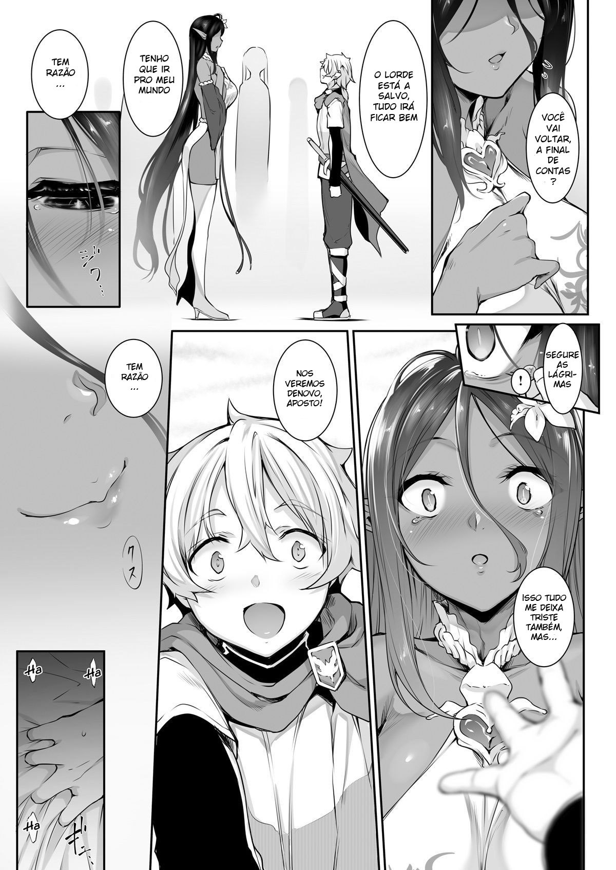 Chotto dake Ai ga Omoi Dark Elf ga Isekai kara Oikakete Kita - 1
