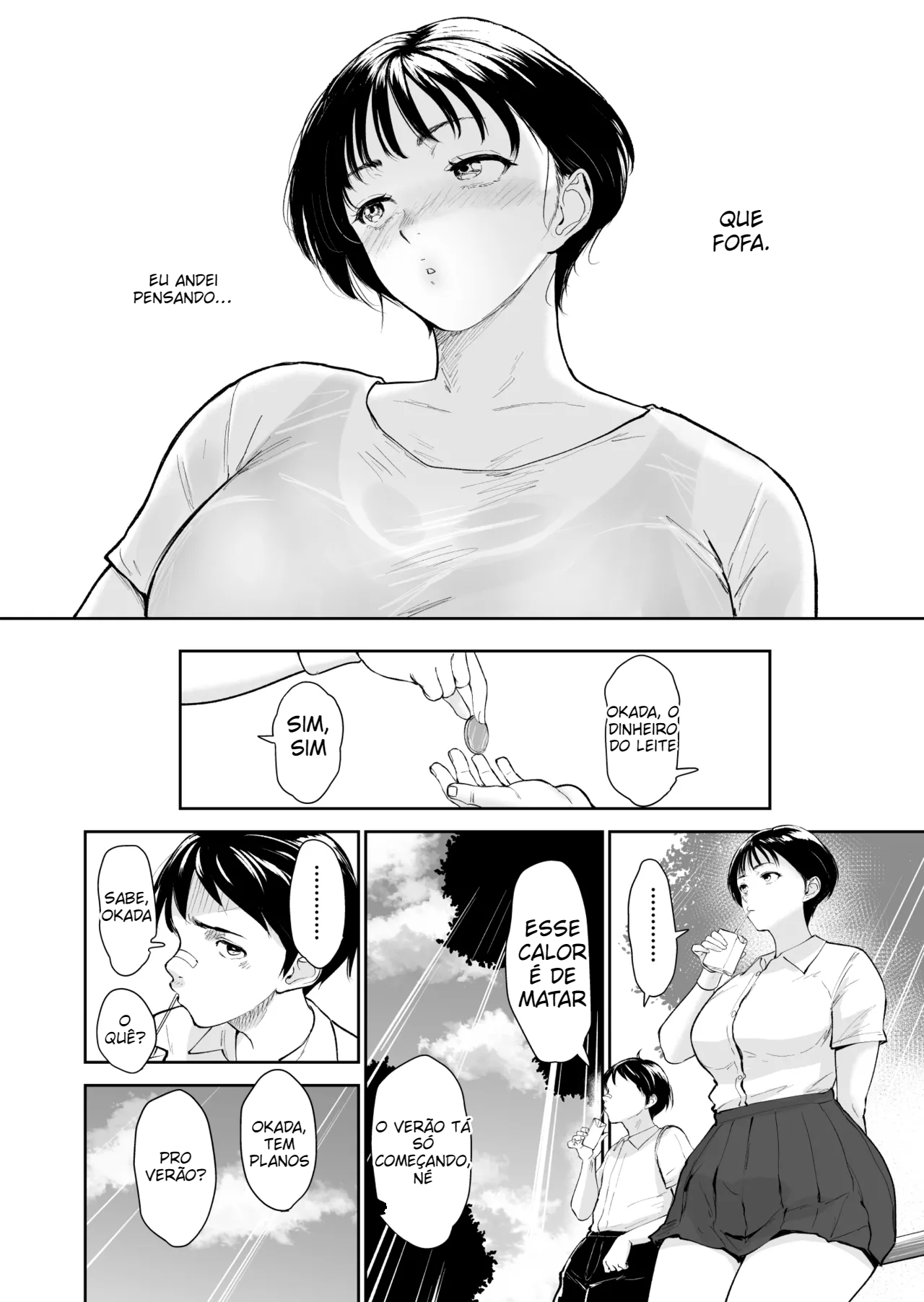 O Verão de Natsuki: Minha Amiga Peituda se Tornou uma Mulher - 5