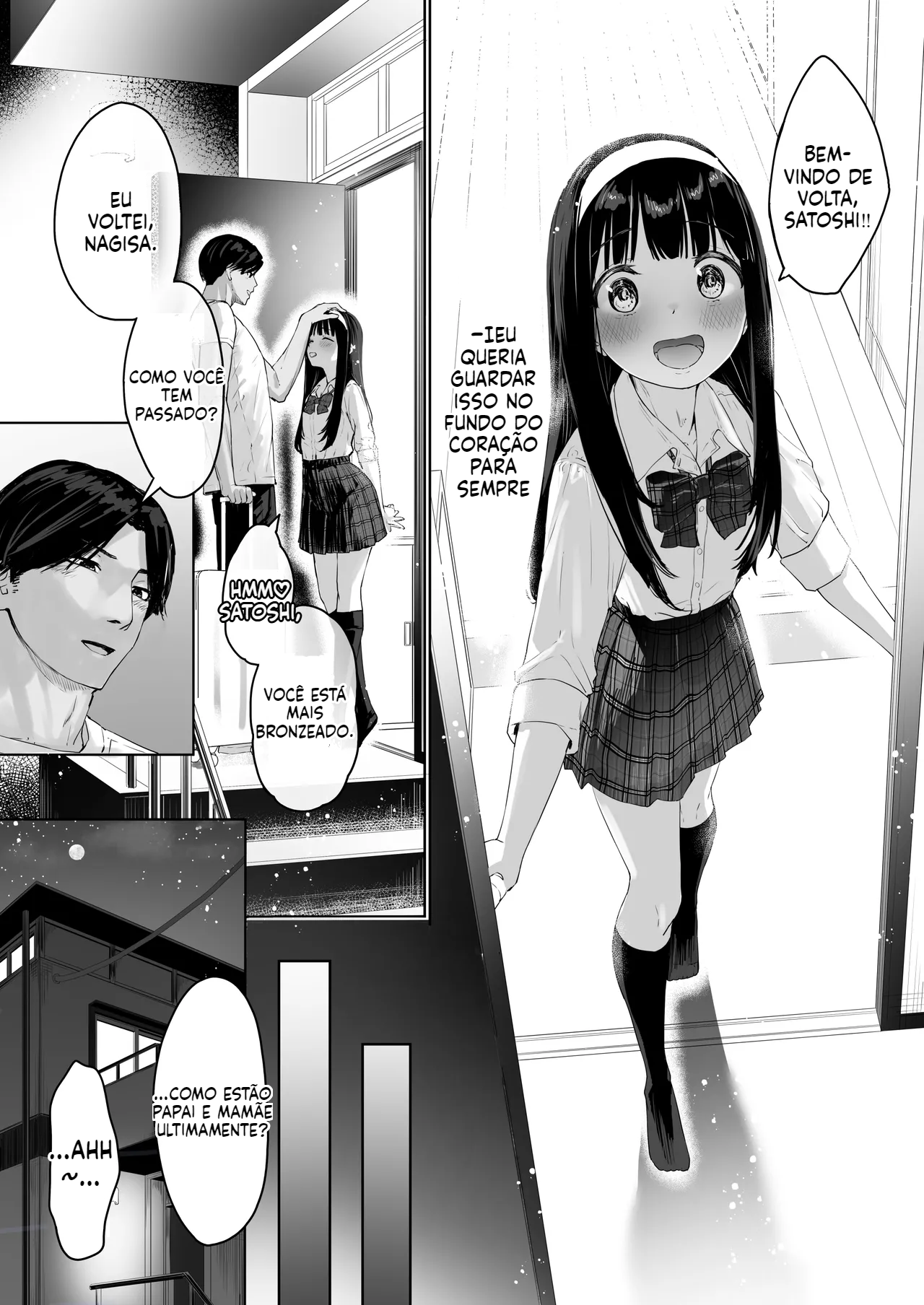 [Doujinshi] Nagisa quer ser abraçada pelo cunhado - 5