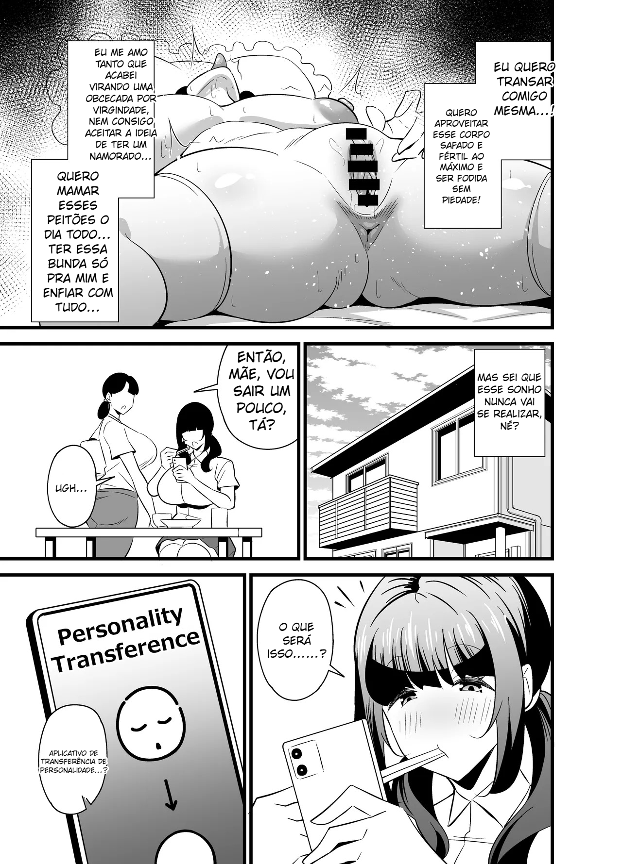 Jibun no Karada ga Dosukebe Sugiru node Appli de Oji-san… - 5