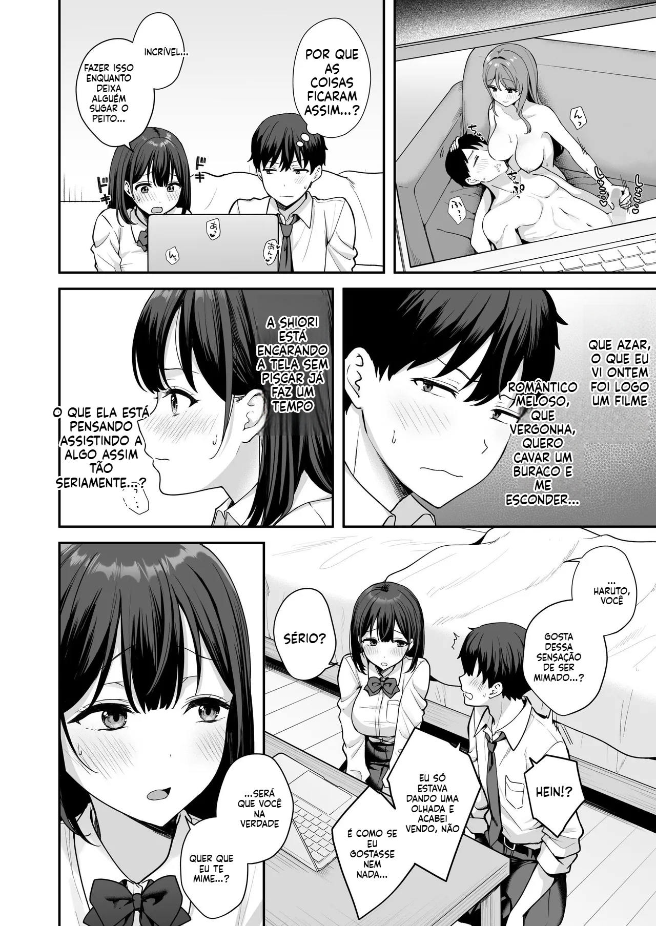 [Doujinshi] Uma história sobre uma amiga de infância ingênua que descobre seus fetiches sexuais e depois te mima com sexo gostoso - 7