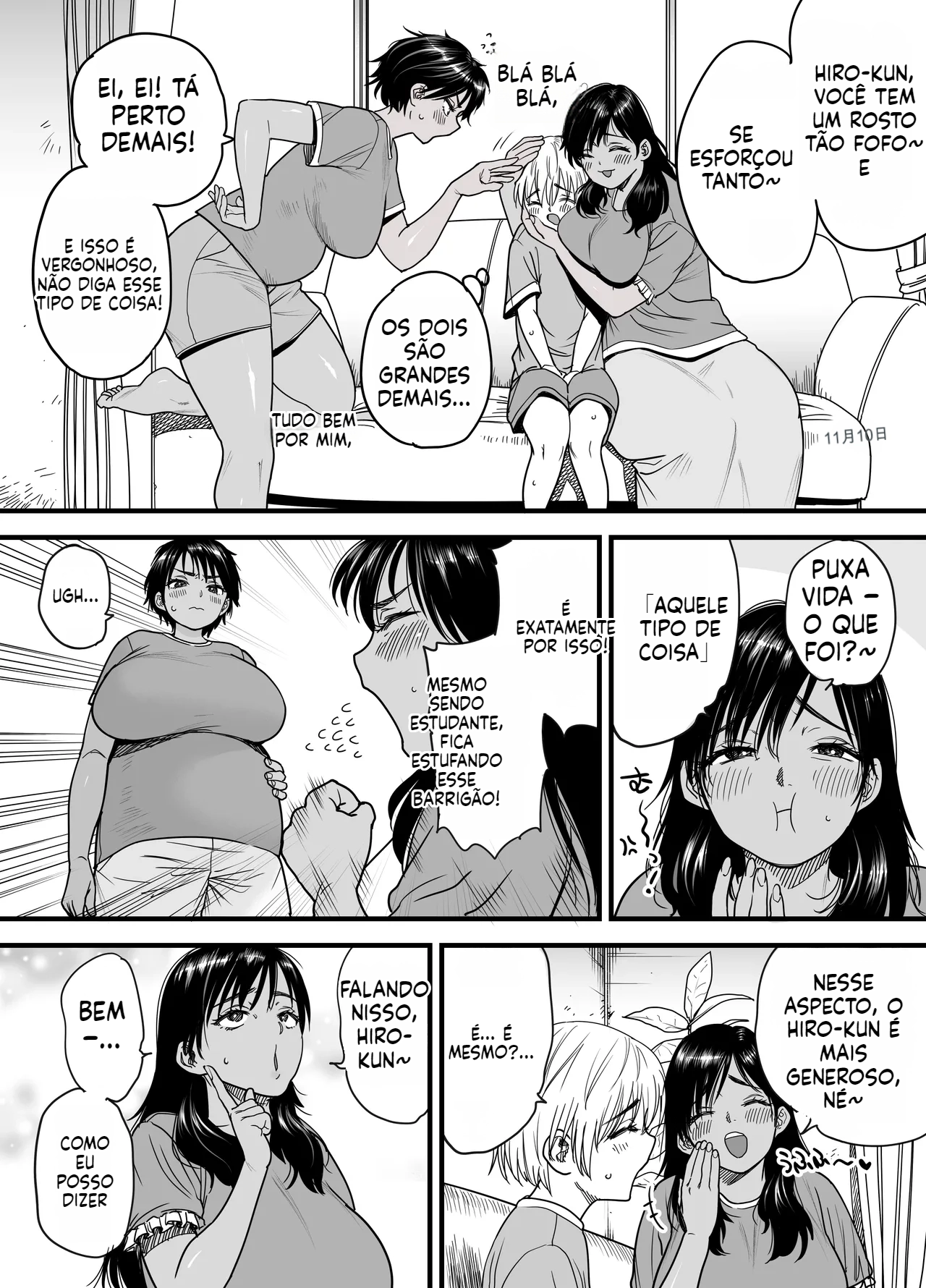 [Doujinhsi] A Garota Bronzeada e Moleca! Nagisa 3 – Um Novo Capítulo na Vida de Nagisa e de Sua Família - 4