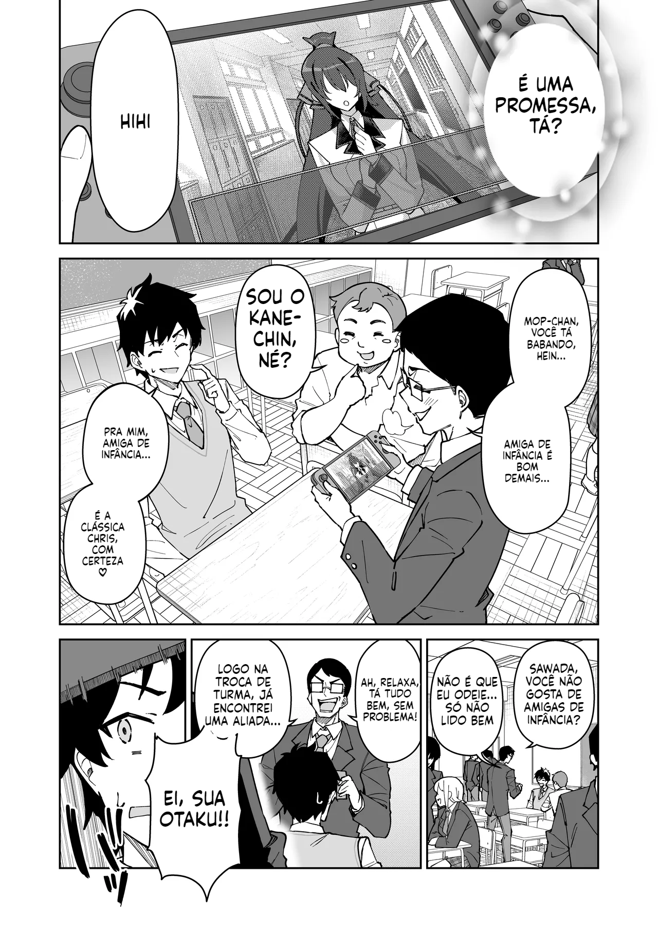 [Doujinshi] Cross My Heart — A Tsundere do Comitê Disciplinar e a Bela Intercambista Loira - 5