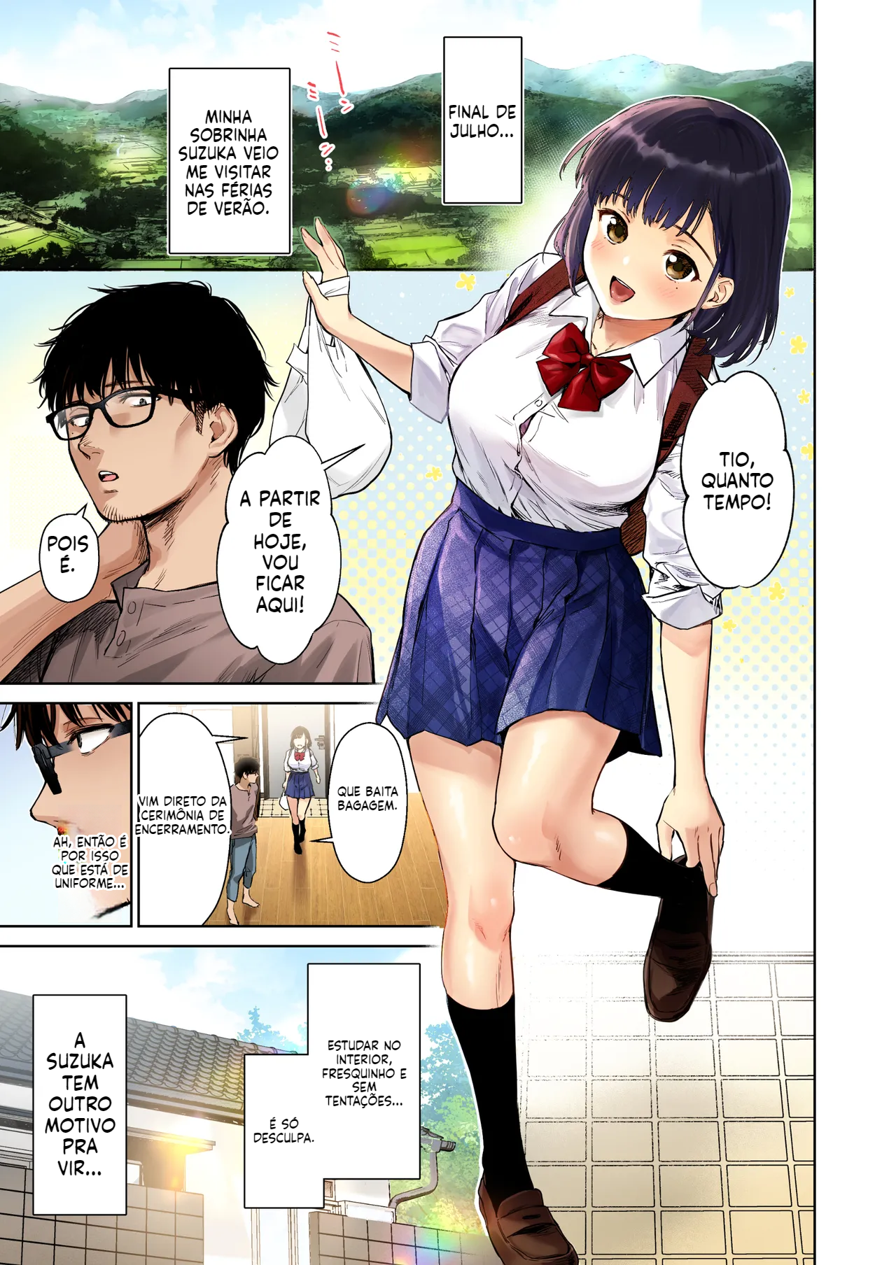 [Doujinshi] Um verão, só eu e minha sobrinha - 2