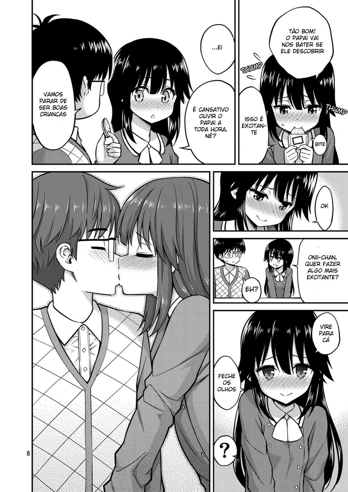 Imouto to Uchi Kiss | Kissing in the House with Little Sister - 6
