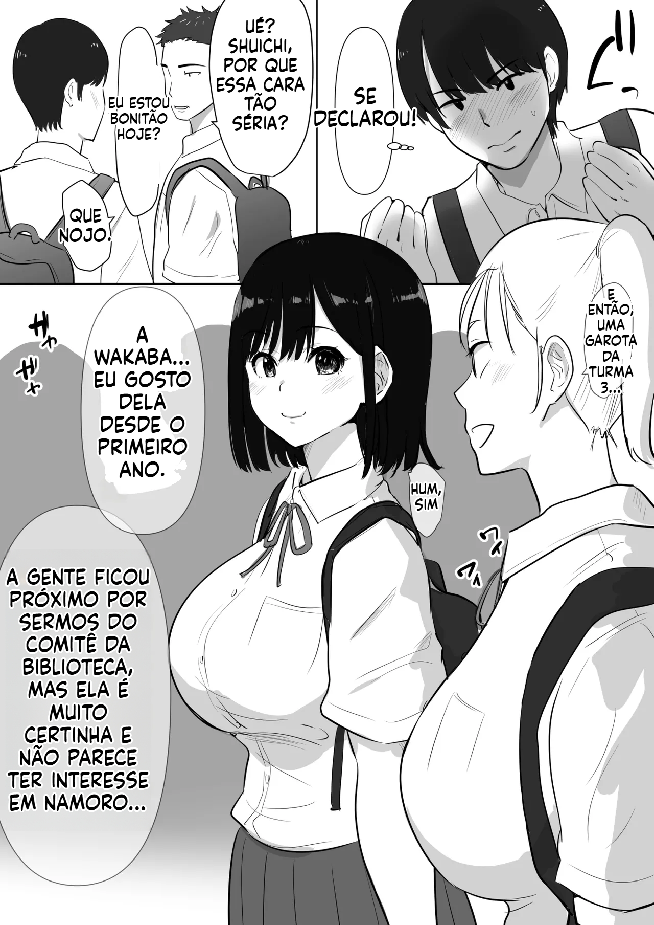 [Doujinshi] Durante a excursão escolar, o encontro secreto deles foi descoberto, e ela foi seduzida pelo orientador na sala de reflexão. - 4