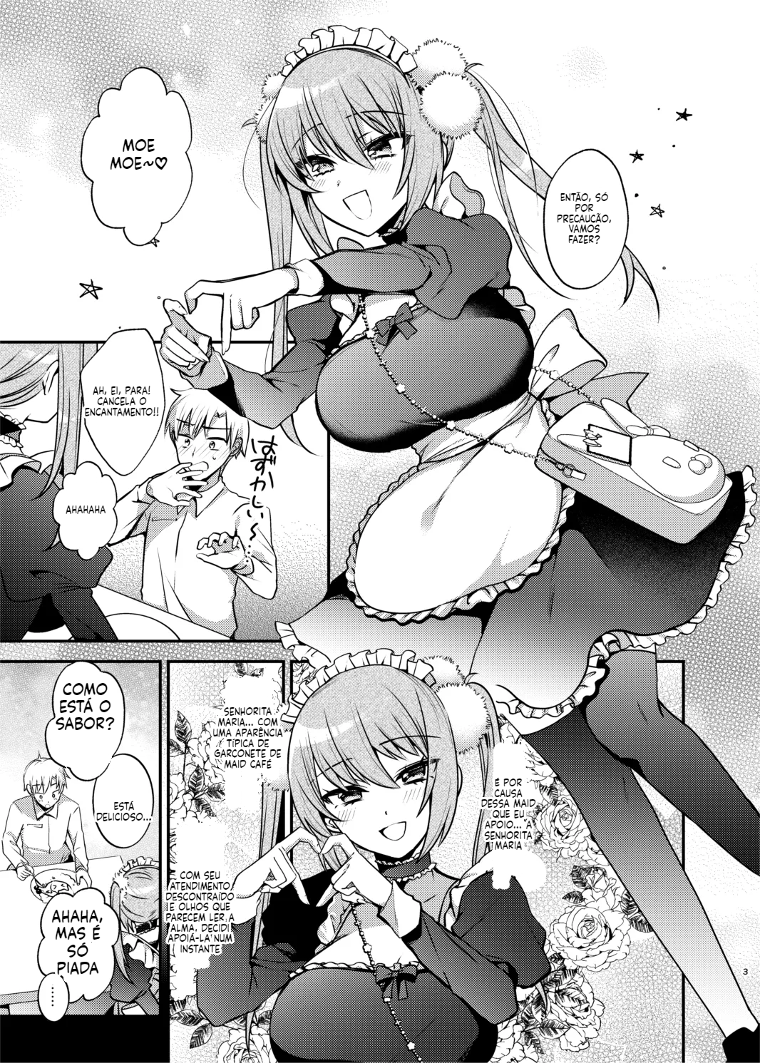 [Doujinshi] Sexo com a empregada - 4