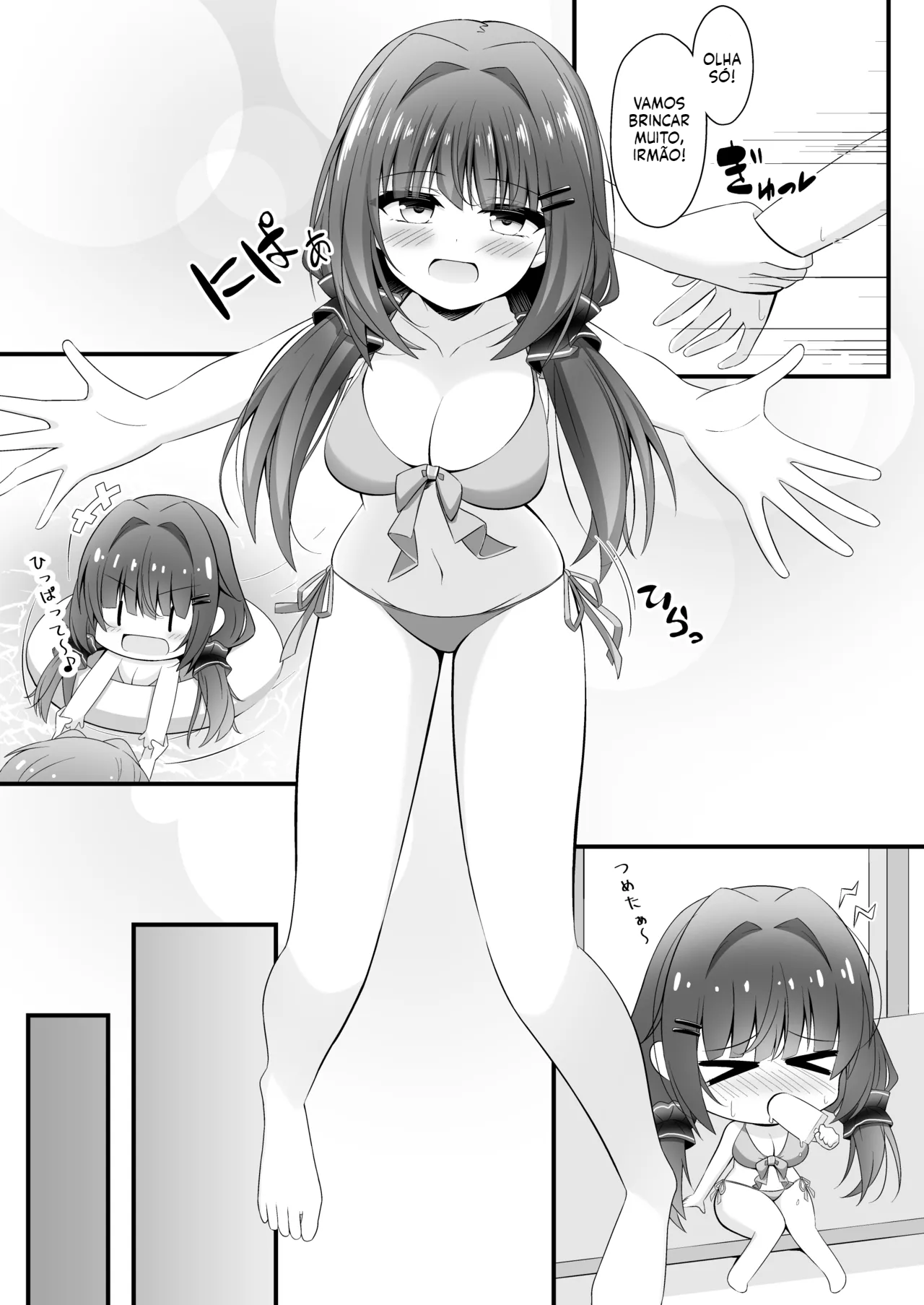 [Doujinshi] Irmãzinha pervertida é apaixonada pelo seu irmão – Part 2 - 6