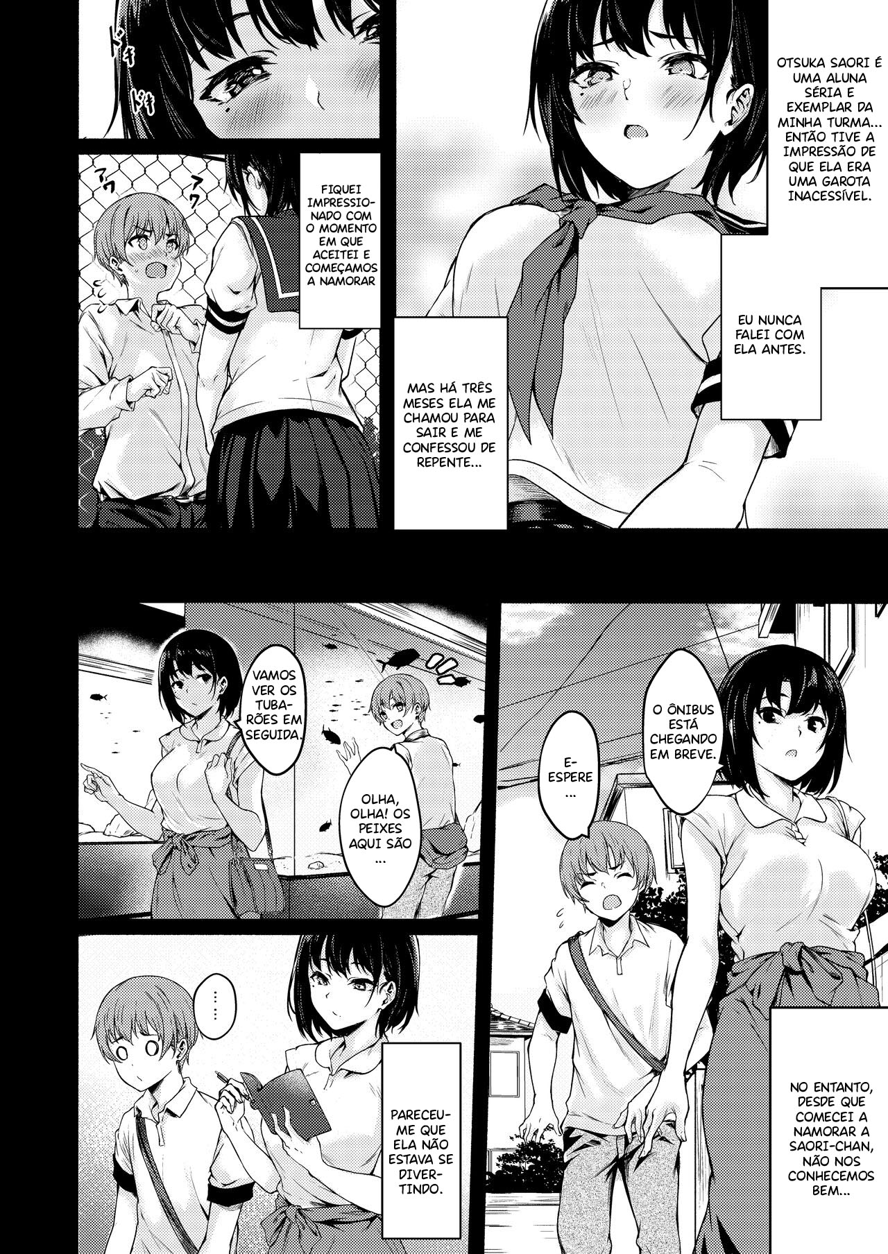 Okki na Saori-chan wa Bukiyou ni Eroi - 3