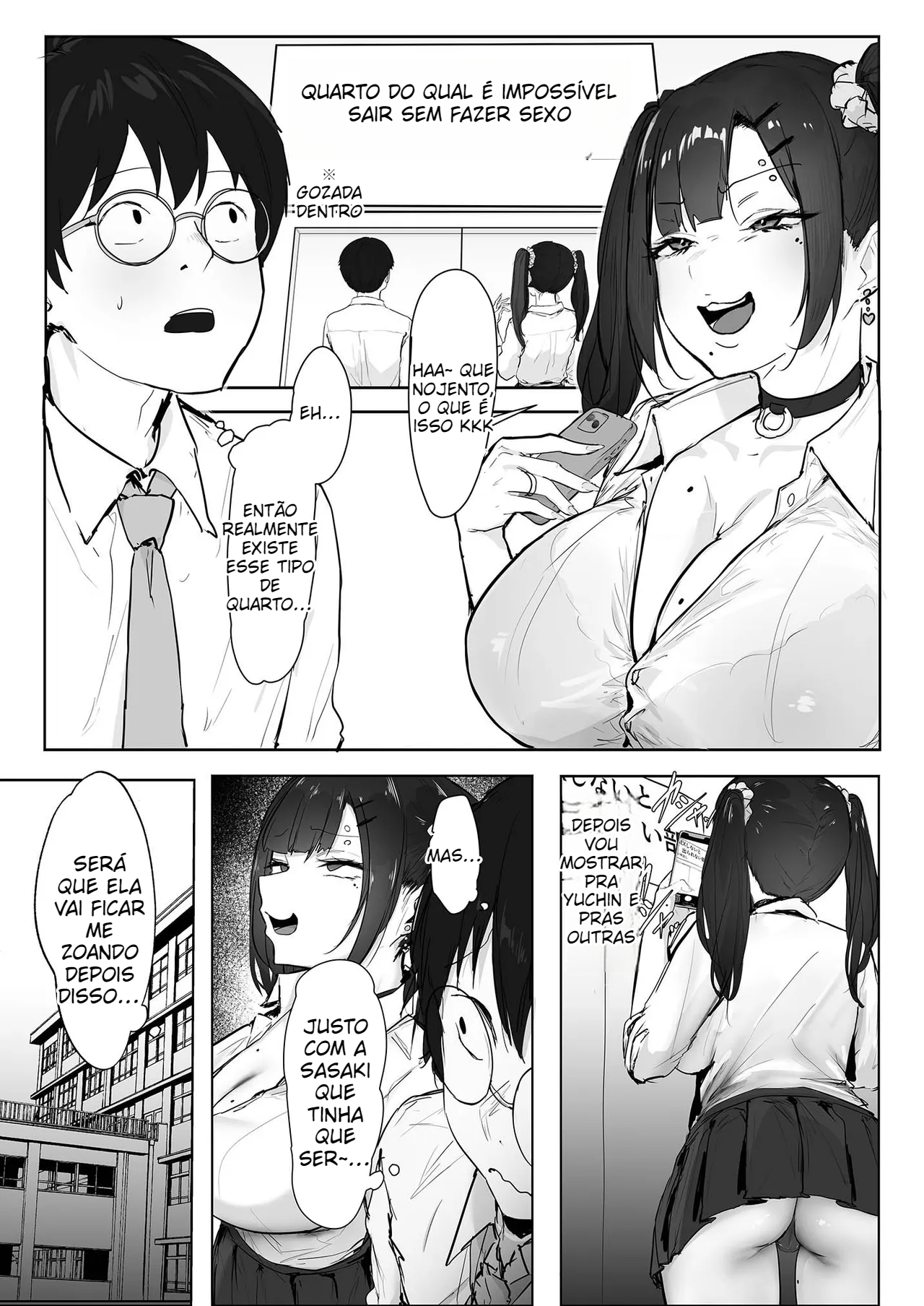 Seikaku ga Warui Gal ga Rei no Heya de Wakaraserareru Hanashi - 3