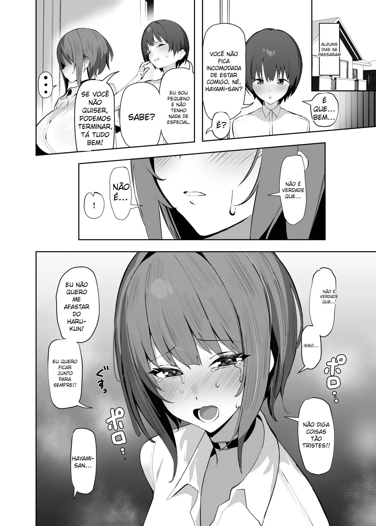 Chiisai Kareshi ni Semeraru Ookii Kanojo - 5