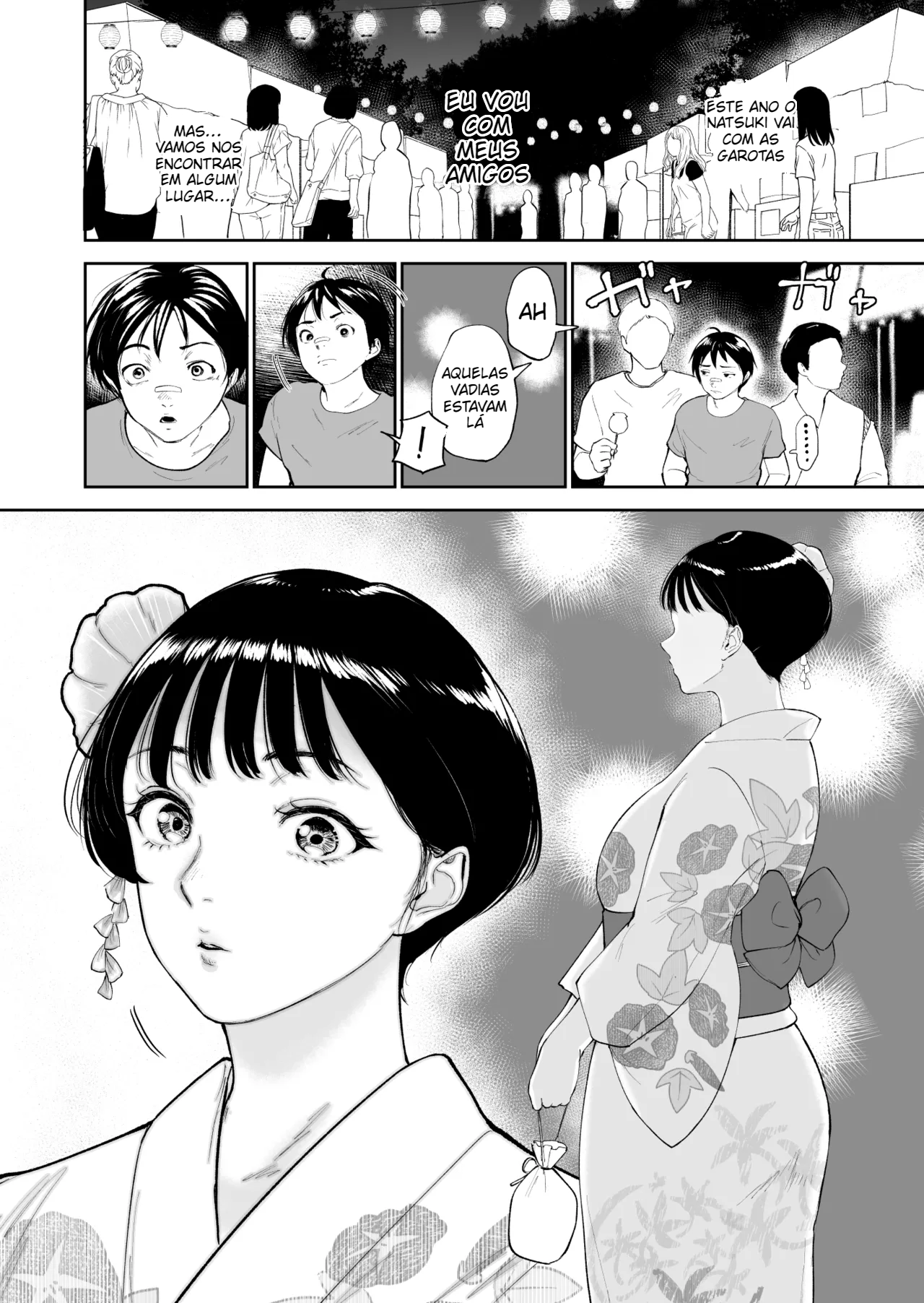 O Verão de Natsuki: Minha Amiga Peituda se Tornou uma Mulher - 7