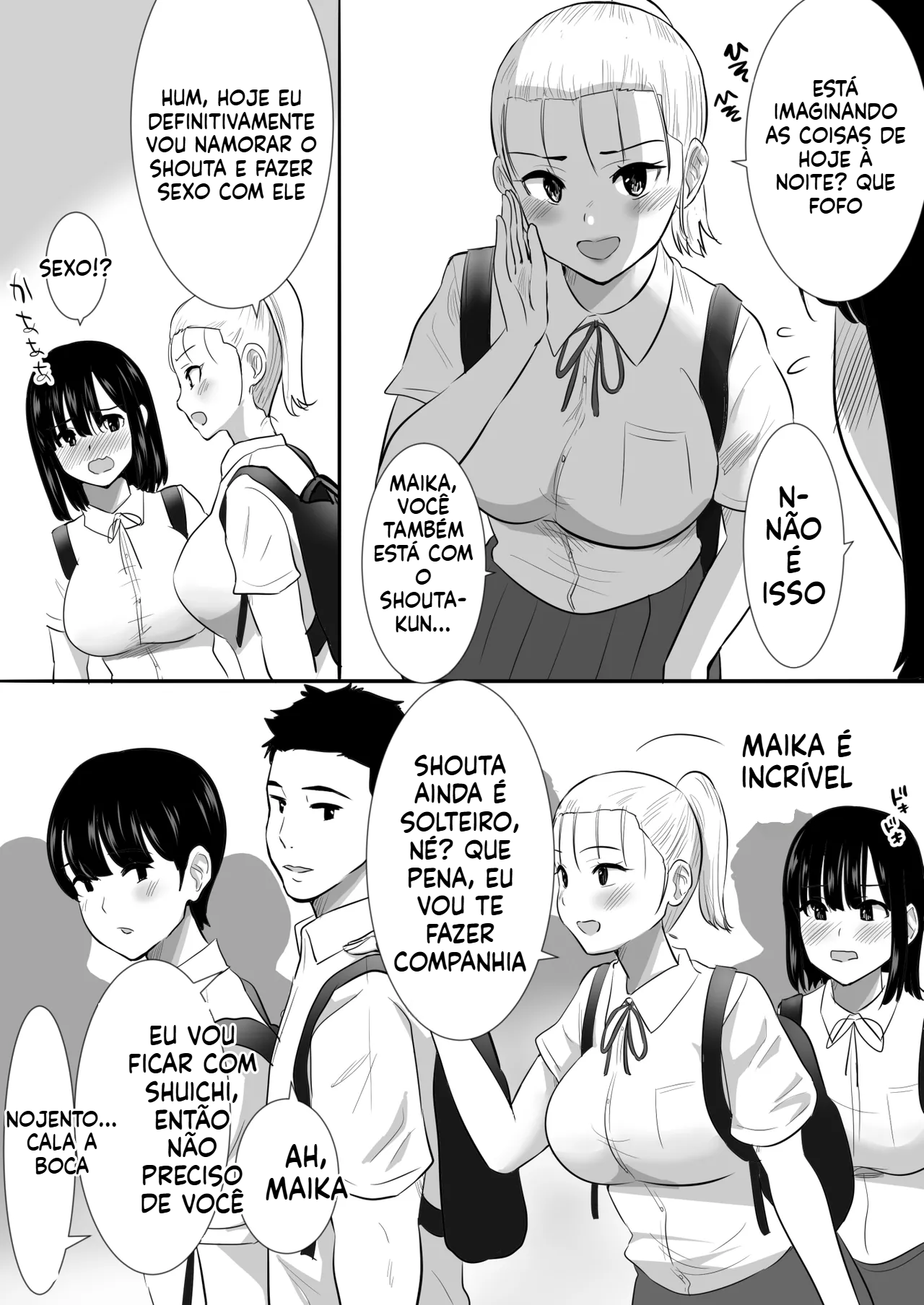 [Doujinshi] Durante a excursão escolar, o encontro secreto deles foi descoberto, e ela foi seduzida pelo orientador na sala de reflexão. - 7