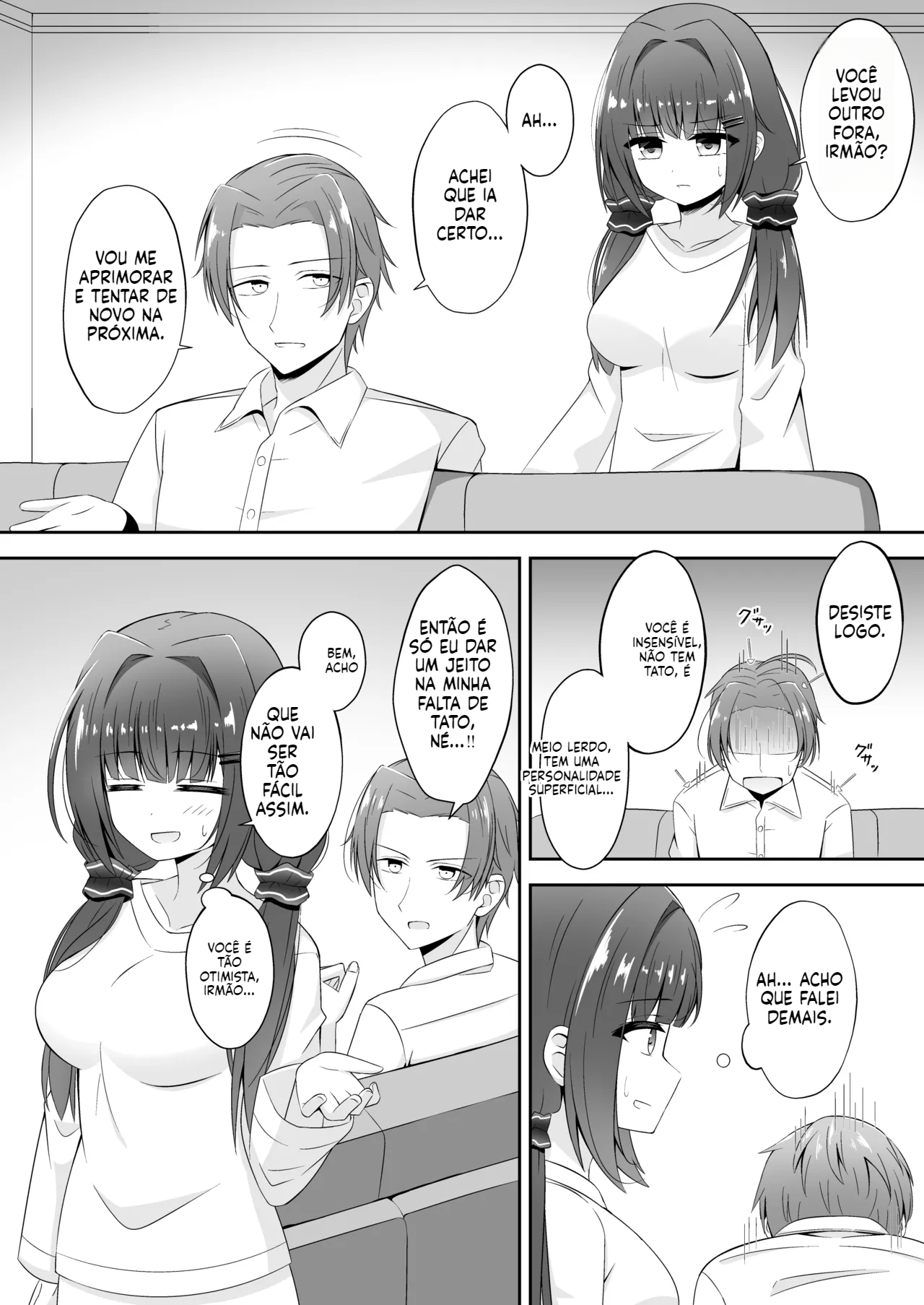 [Doujinshi] Irmãzinha pervertida é apaixonada pelo seu irmão – Part 1 - 3