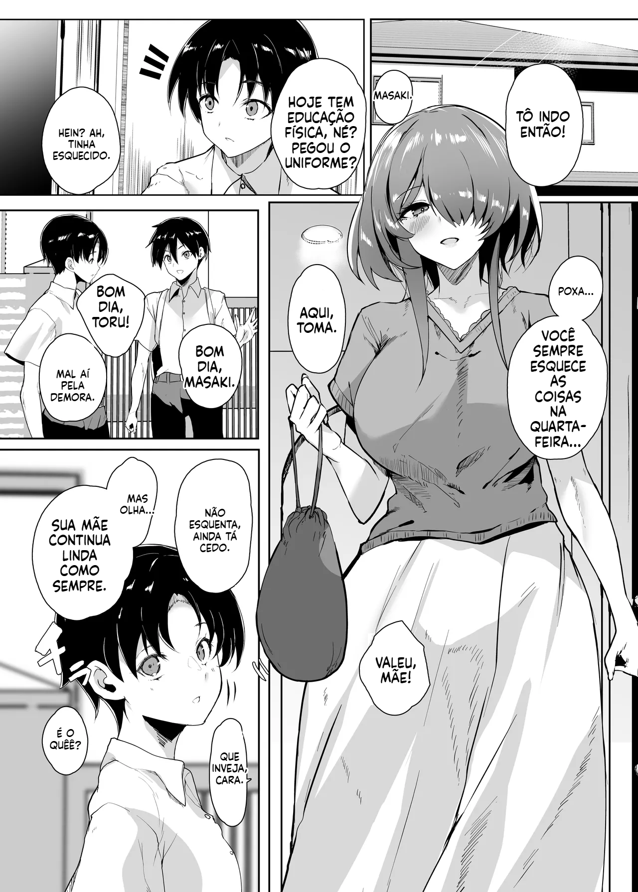 [Doujinshi] A história de como entreguei minha virgindade com a mãe do meu primeiro amor e a engravidei - 2