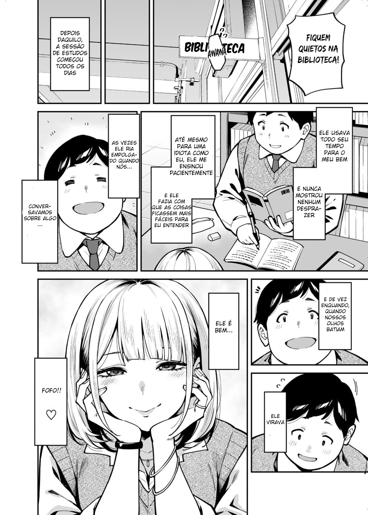 Gyaru Falls in Love with a Chubby - 4