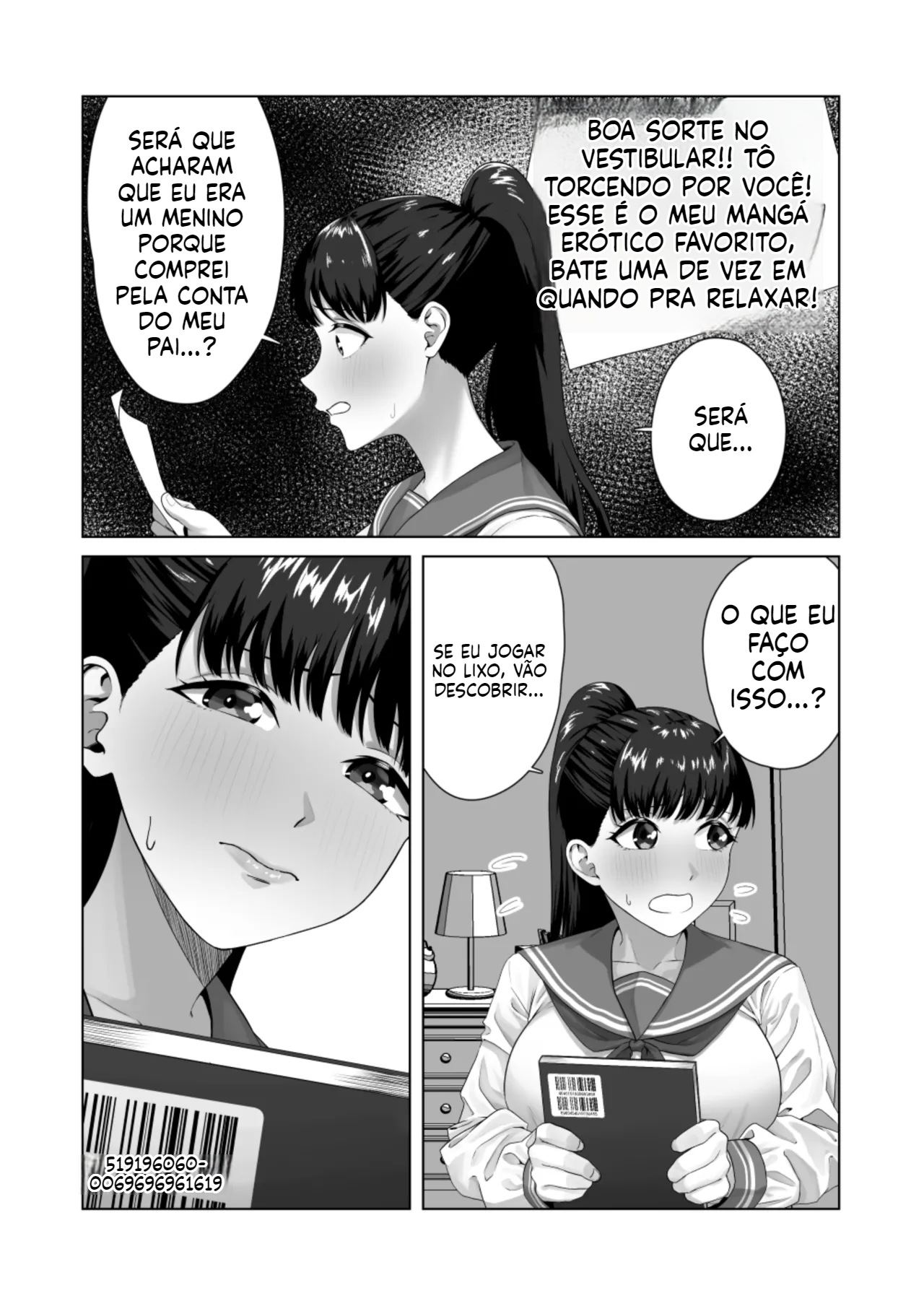 [Doujinshi] De aluna exemplar a garota do banheiro de um velho tarado - 7