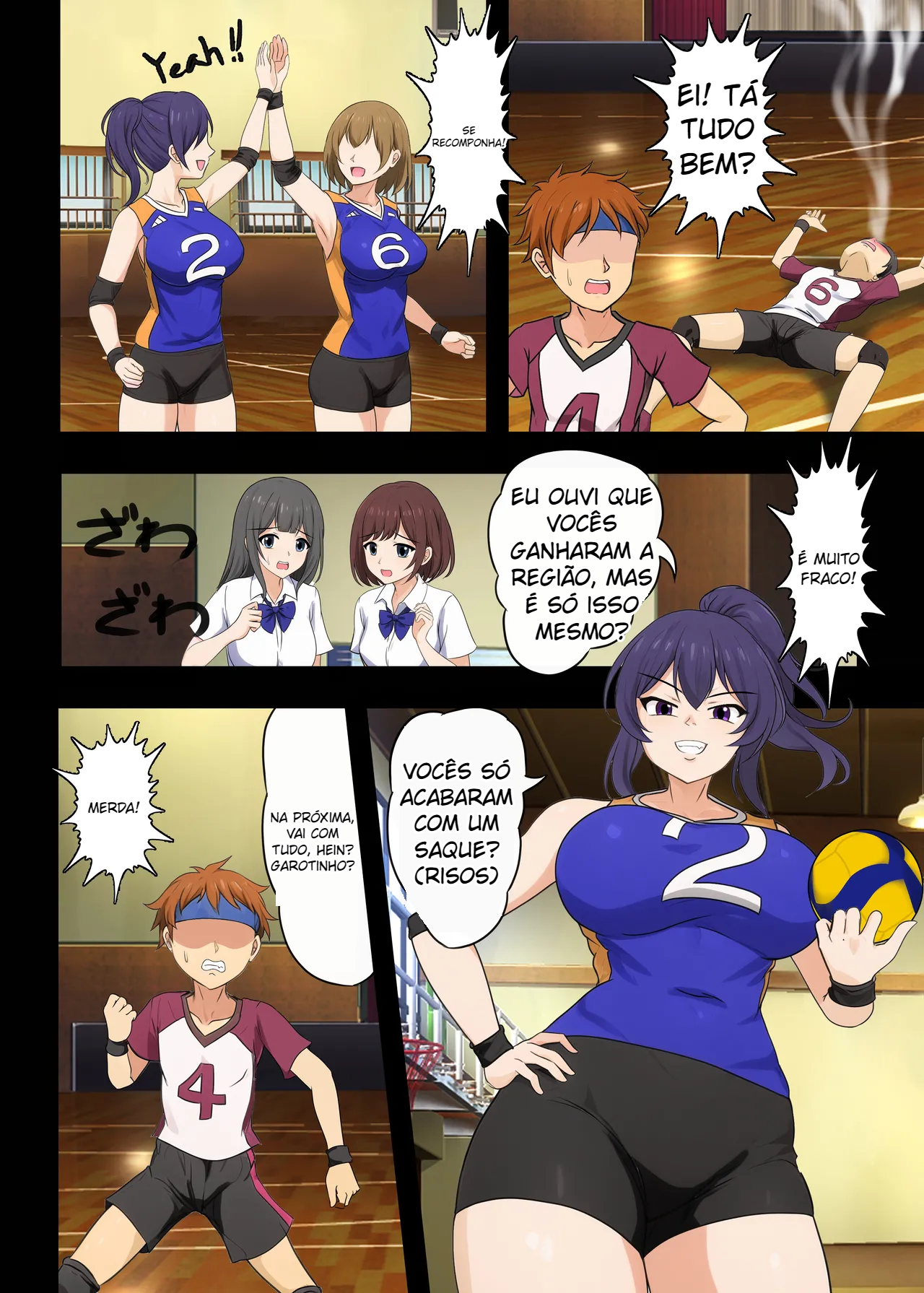 Kō Shinchō Joshi Barē-bu ni Mazo Haiboku Sa Se Areta Hanashi - 5